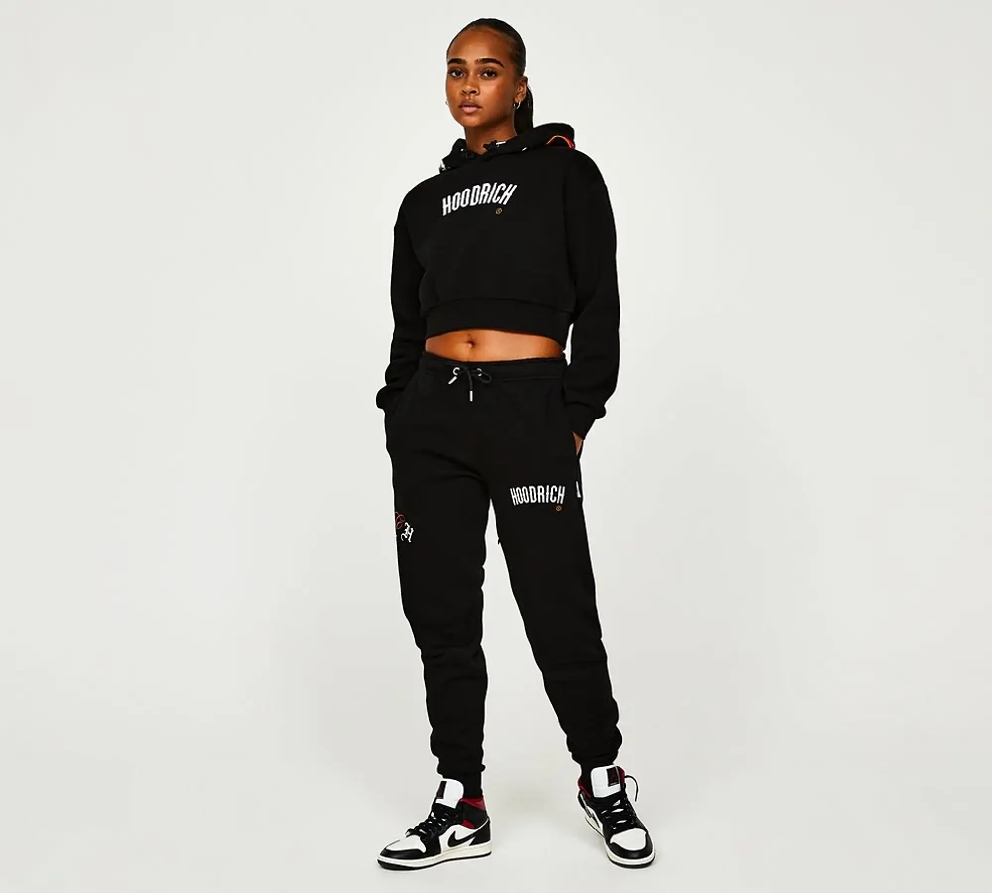 Hoodrich Womens Calor Fleece Pant - Black - Size S - Black