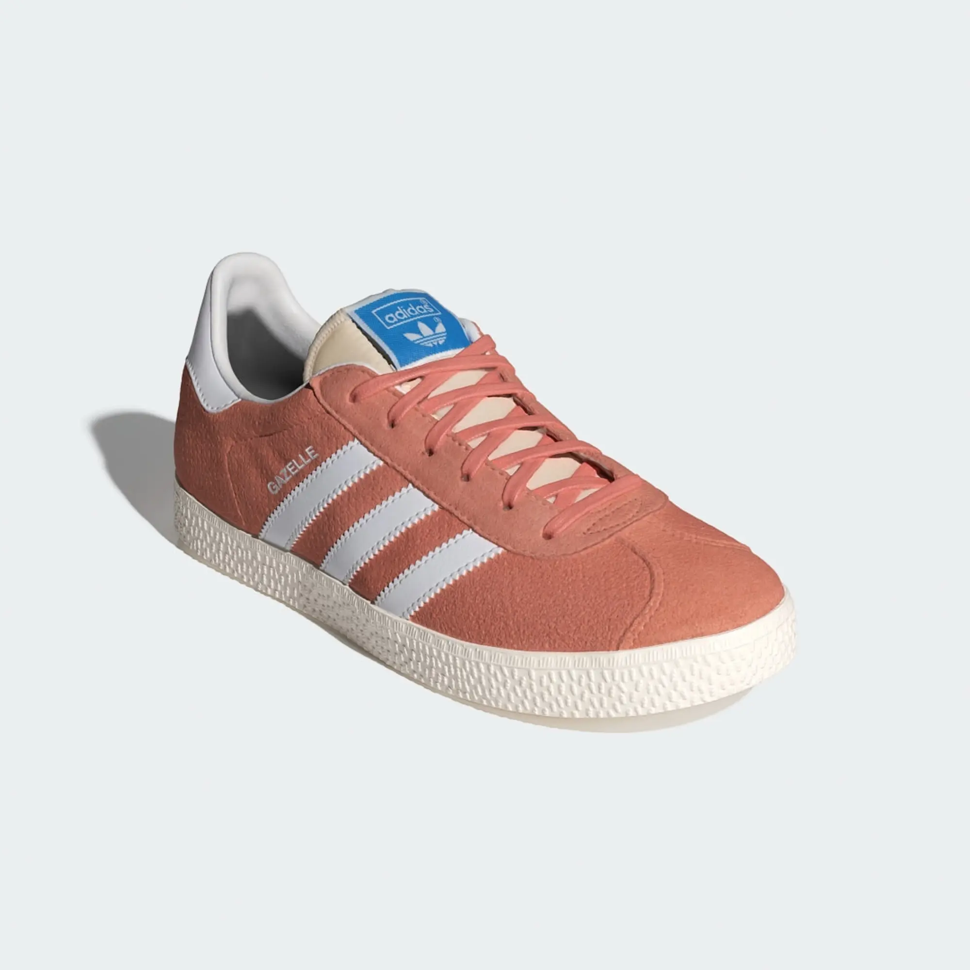 adidas Originals Junior Gazelle Trainer - Orange - Size 3 - Orange