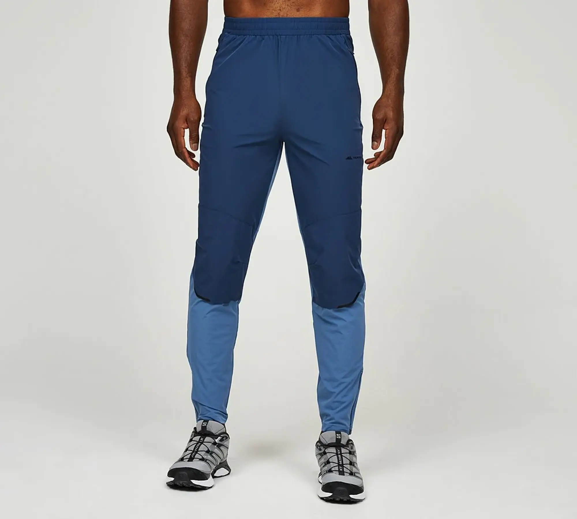 Monterrain Vent Woven Running Pant - Blue - Size S - Blue