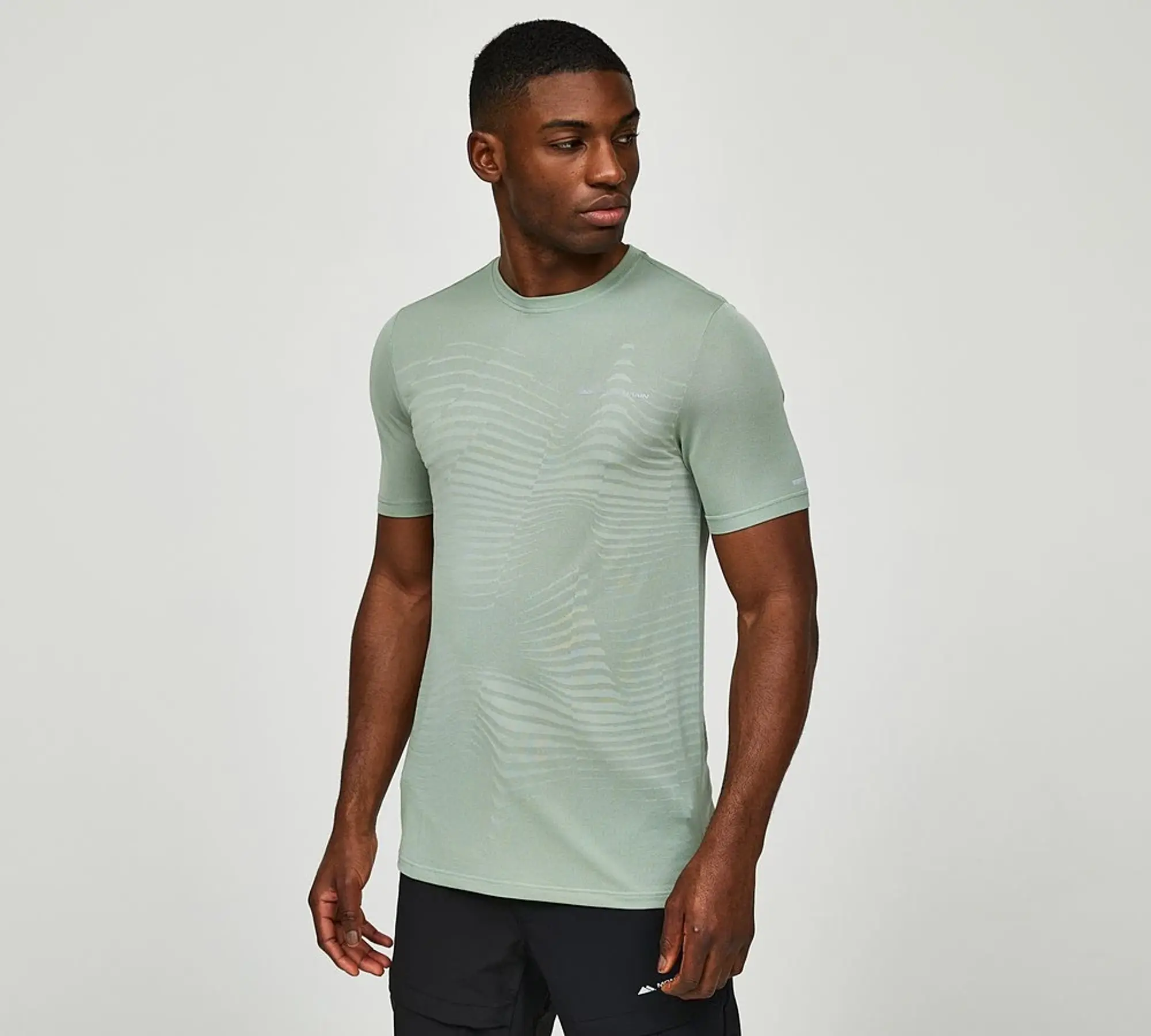 Monterrain Influx Seamless T-Shirt - Iceberg Green