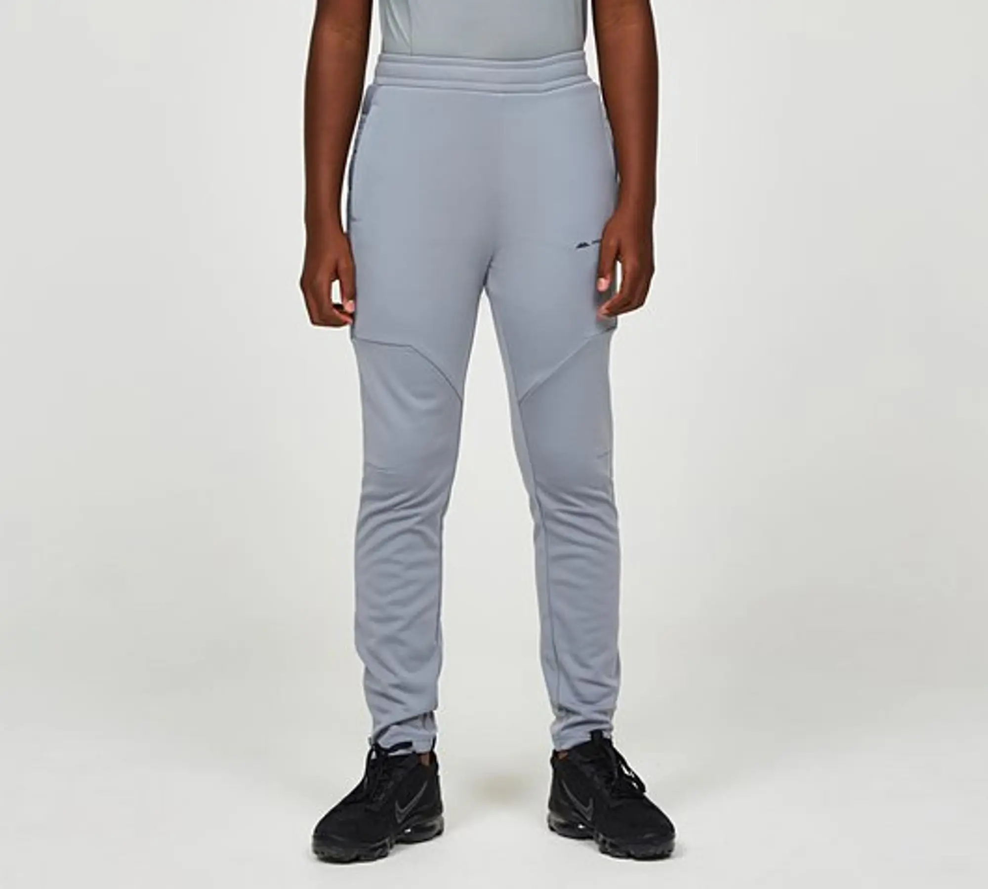 Monterrain Junior Fleet 2.0 Poly Running Pant - Grey - Size M/B - Grey