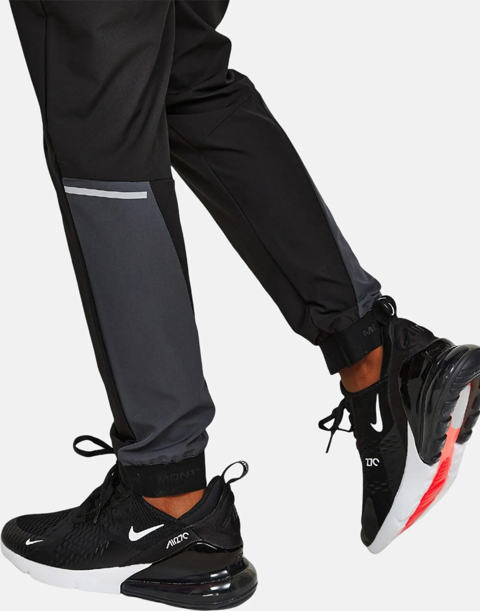Monterrain Junior Deflect Woven Running Pant - Black - Size XL/B - Black