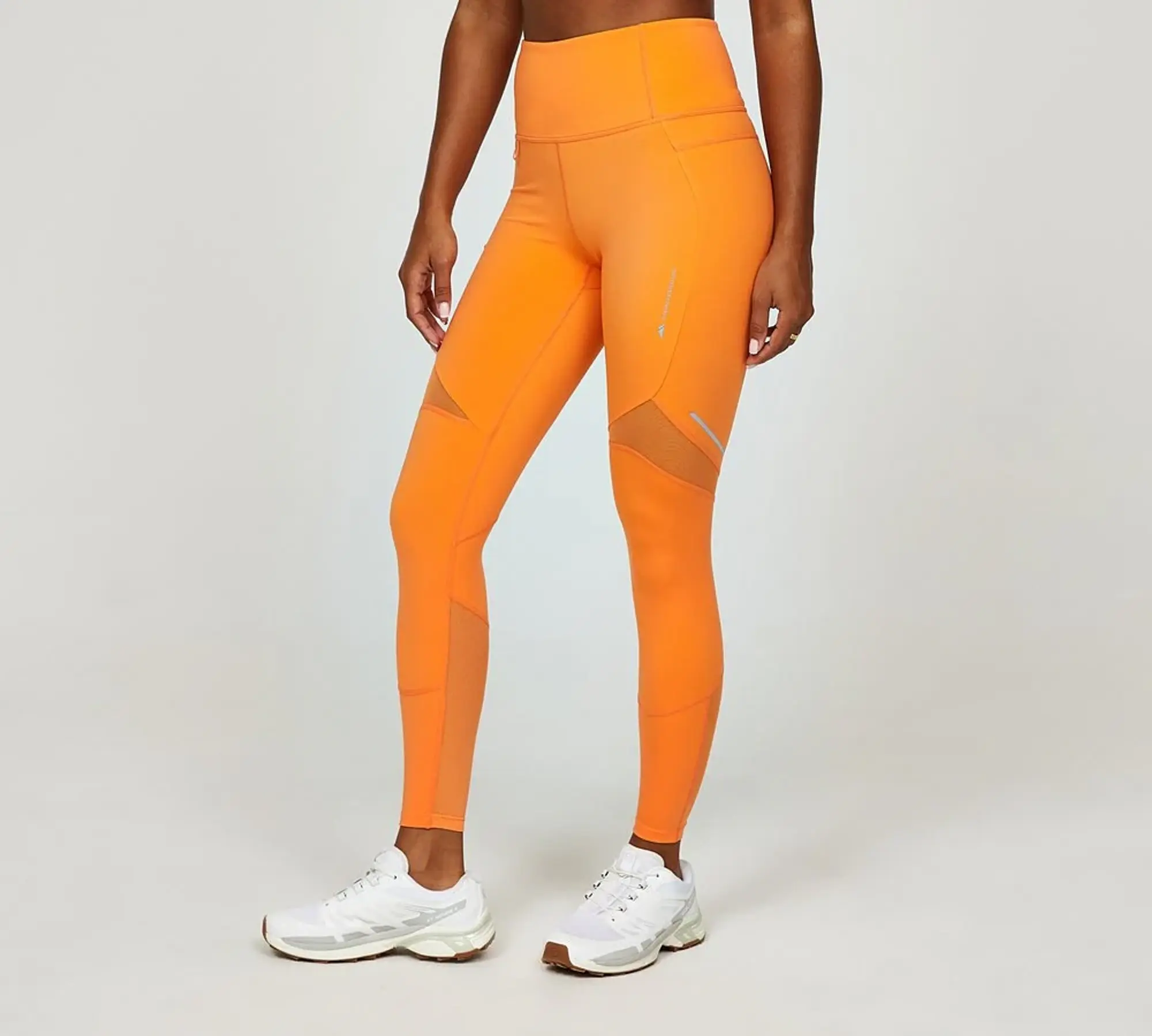 Monterrain Womens Altitude 7/8 Running Legging - Orange - Size L - Orange