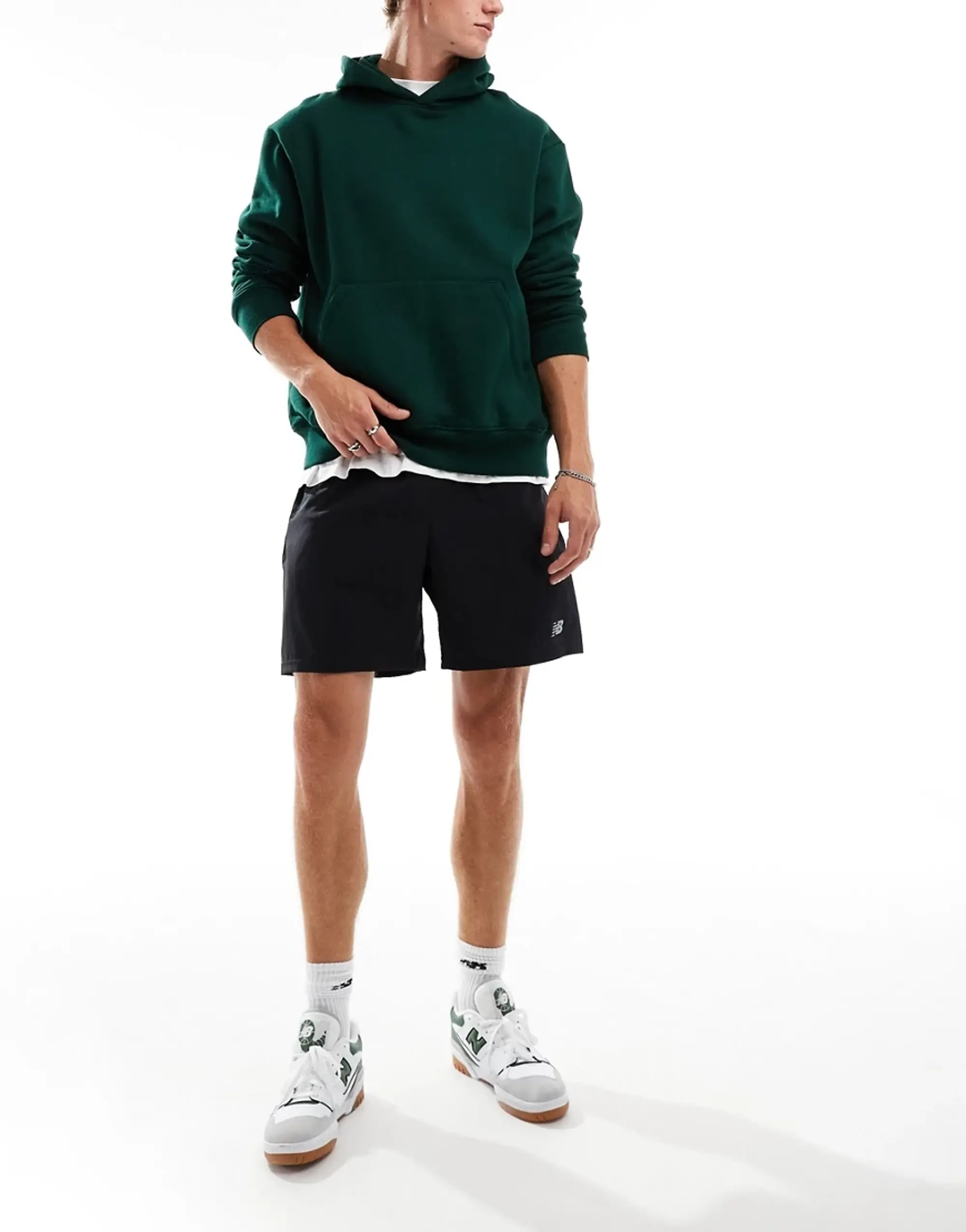 New Balance Run 7 Inch Short - Black - Size S - Black