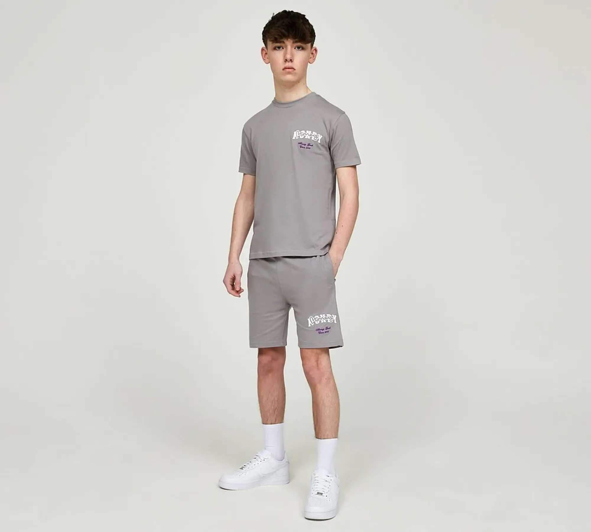 Money Clothing Junior Circa 2.0 Short - Grey - Size 10-11Y - Grey