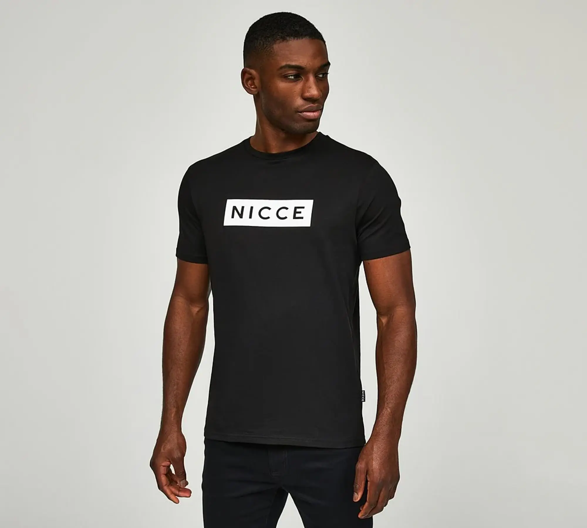 Nicce Edge T-Shirt - Black - Size XL - Black
