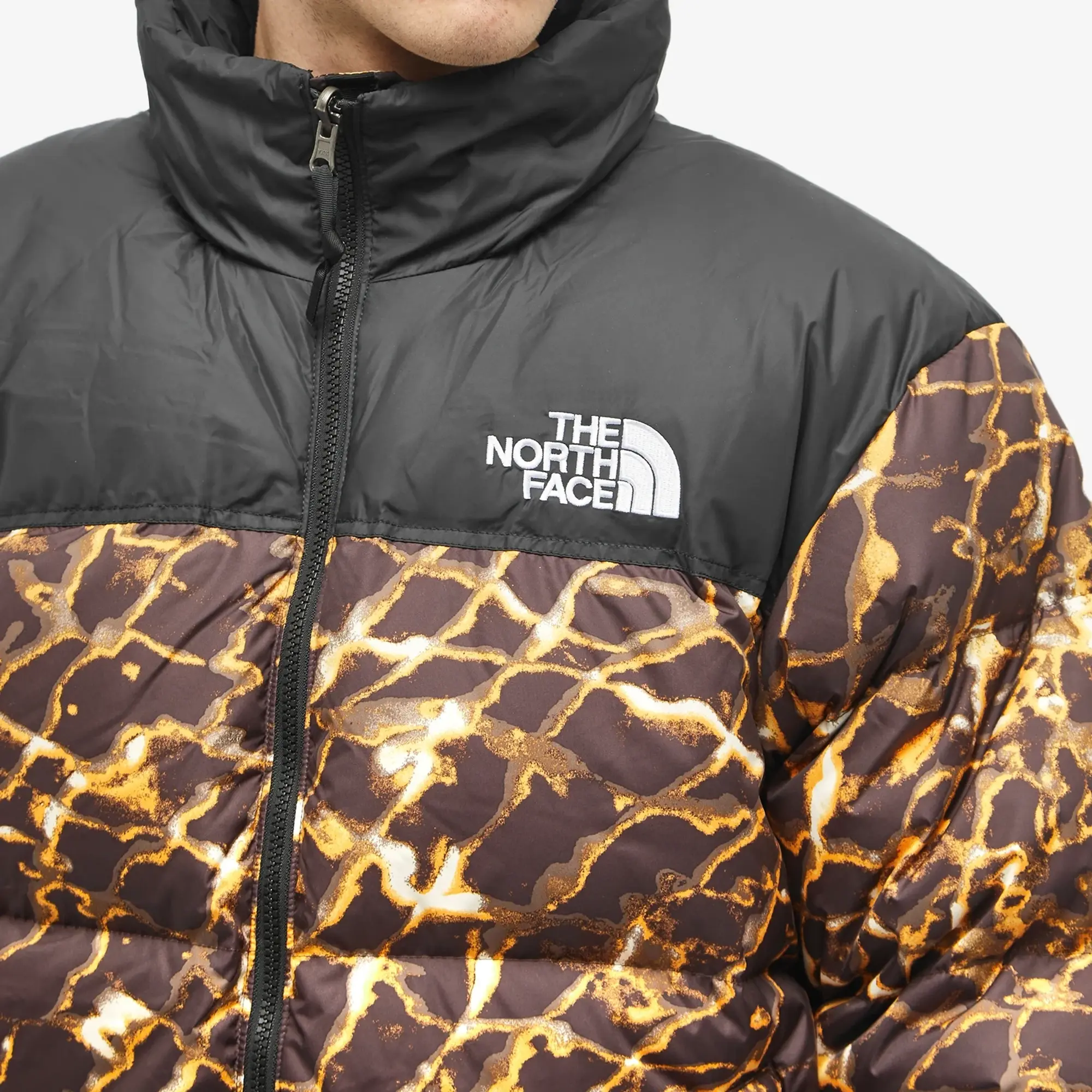 The North Face 1996 Retro Nuptse Jacket - Brown - Size M - Brown