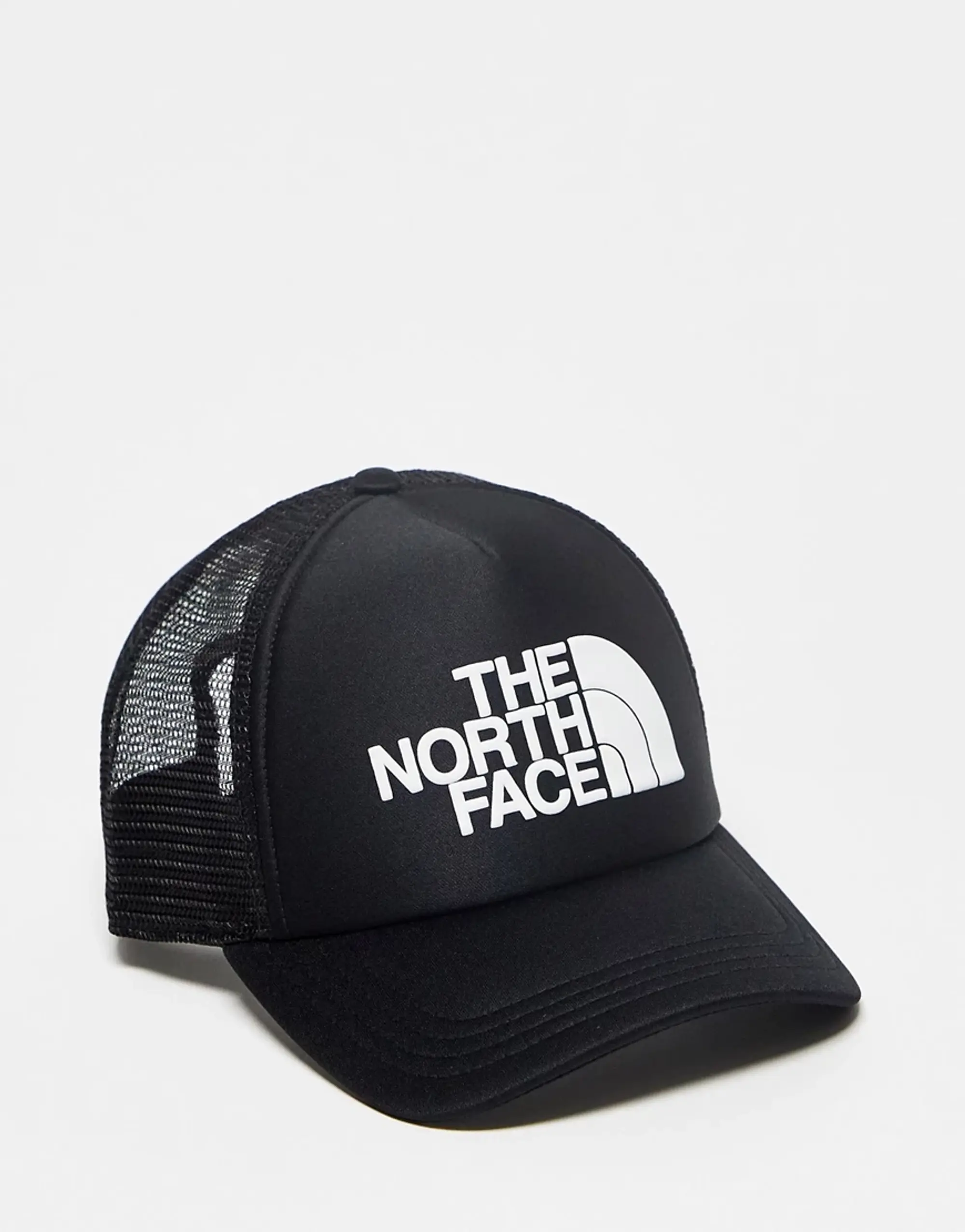 The North Face Logo Trucker Cap - Black - Size ONE SIZE - Black