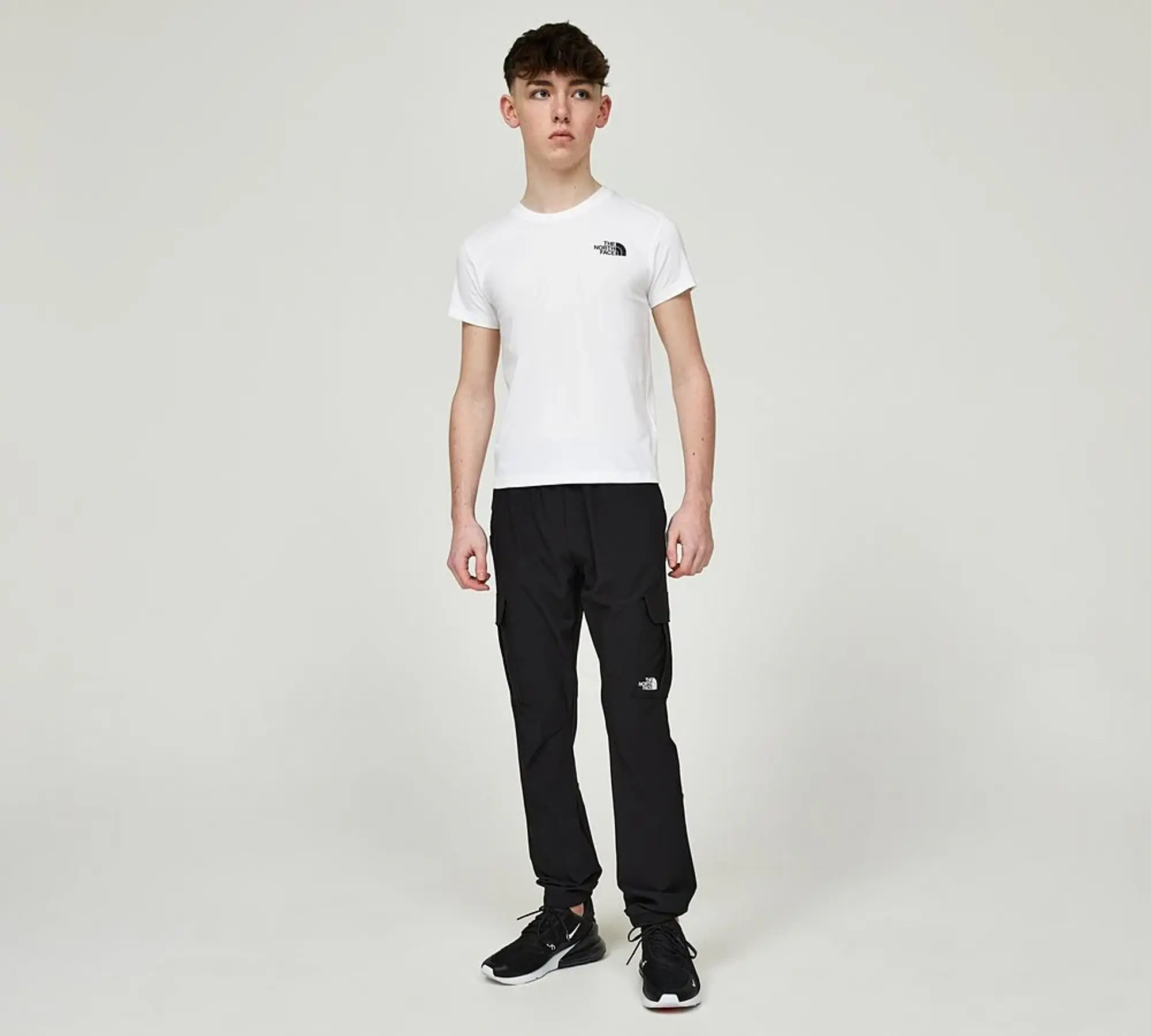 The North Face Junior Woven Cargo Pant - TNF Black / White