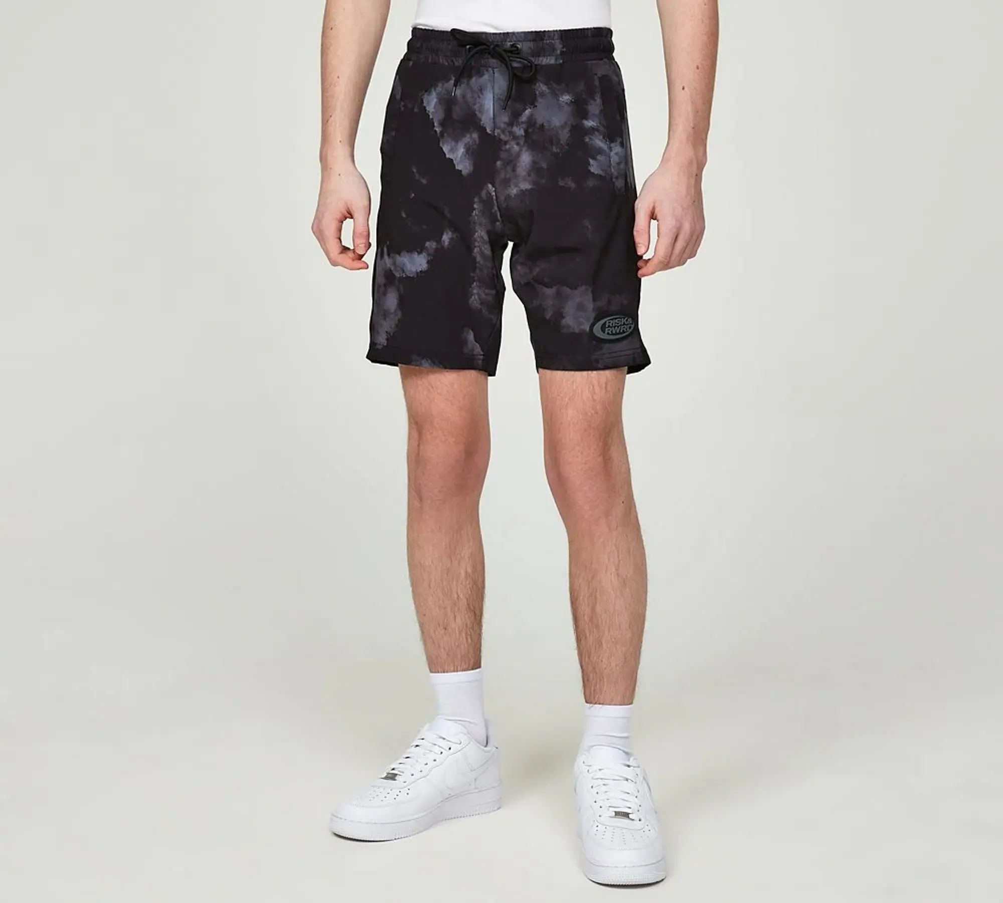 Risk and Reward Junior Scribe AOP Woven Short - Black - Size XL/B - Black