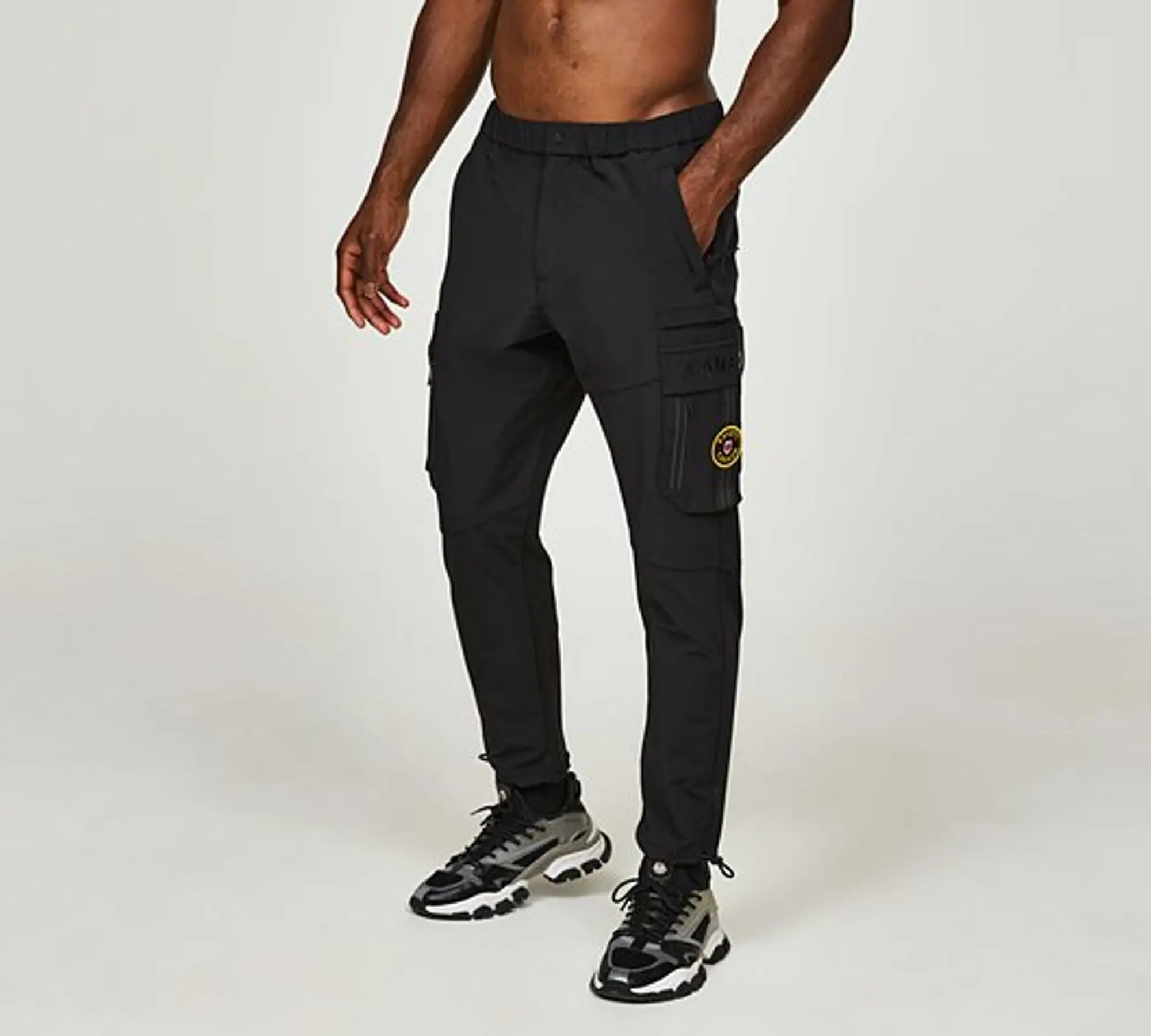 Zavetti Canada Gatelli 2.0 Woven Cargo Pant - Black - Size XS - Black