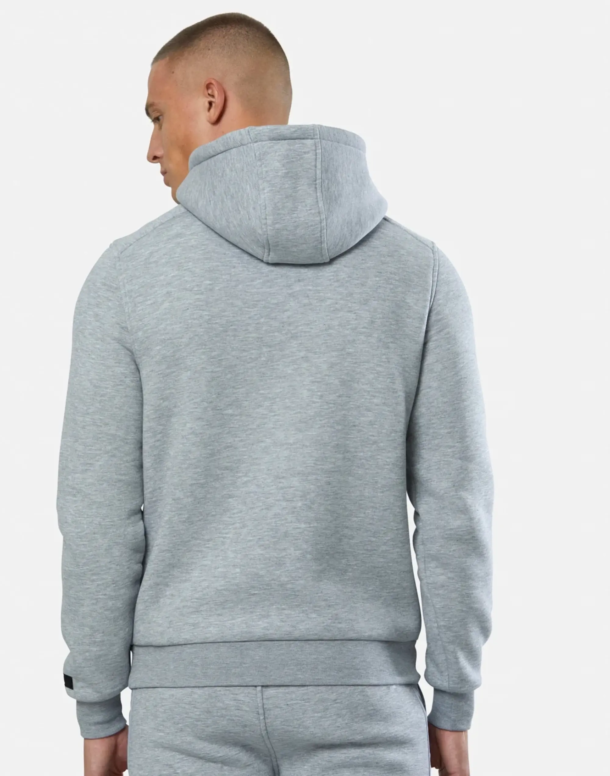 Men's Zavetti Canada Botticini Hoodie in Grey