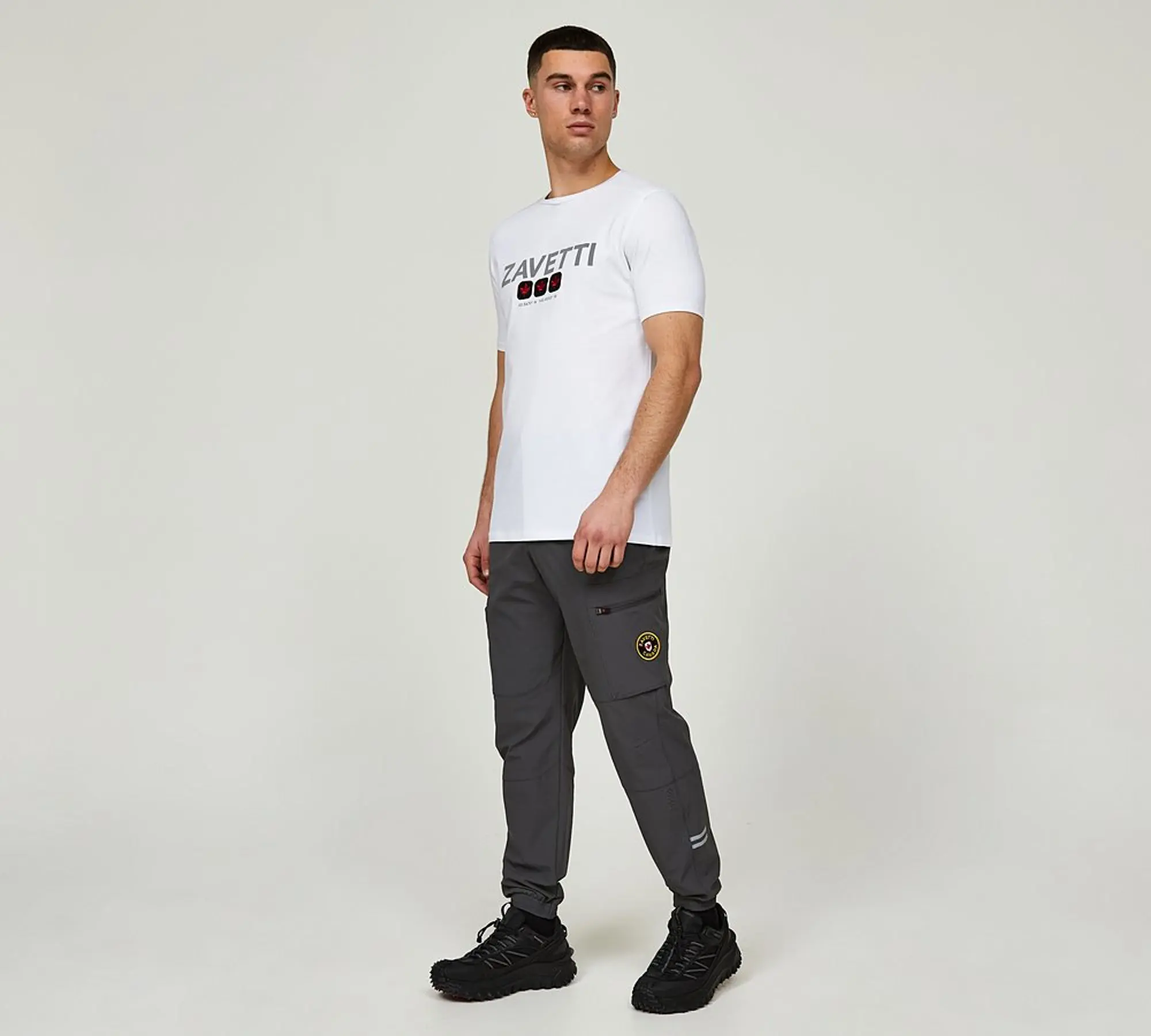 Zavetti Canada Thelicci 2.0 Woven Cargo Pant - Asphalt