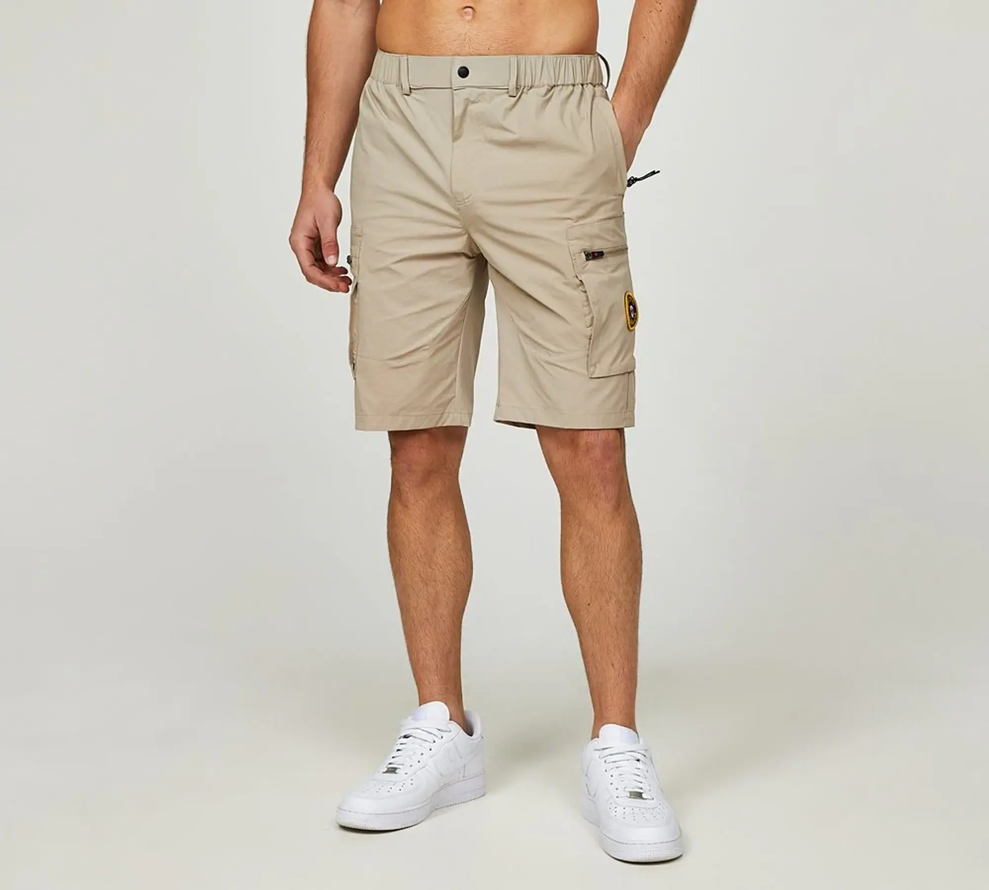 Zavetti Canada Thelicci 2.0 Woven Cargo Short - Pure Cashmere