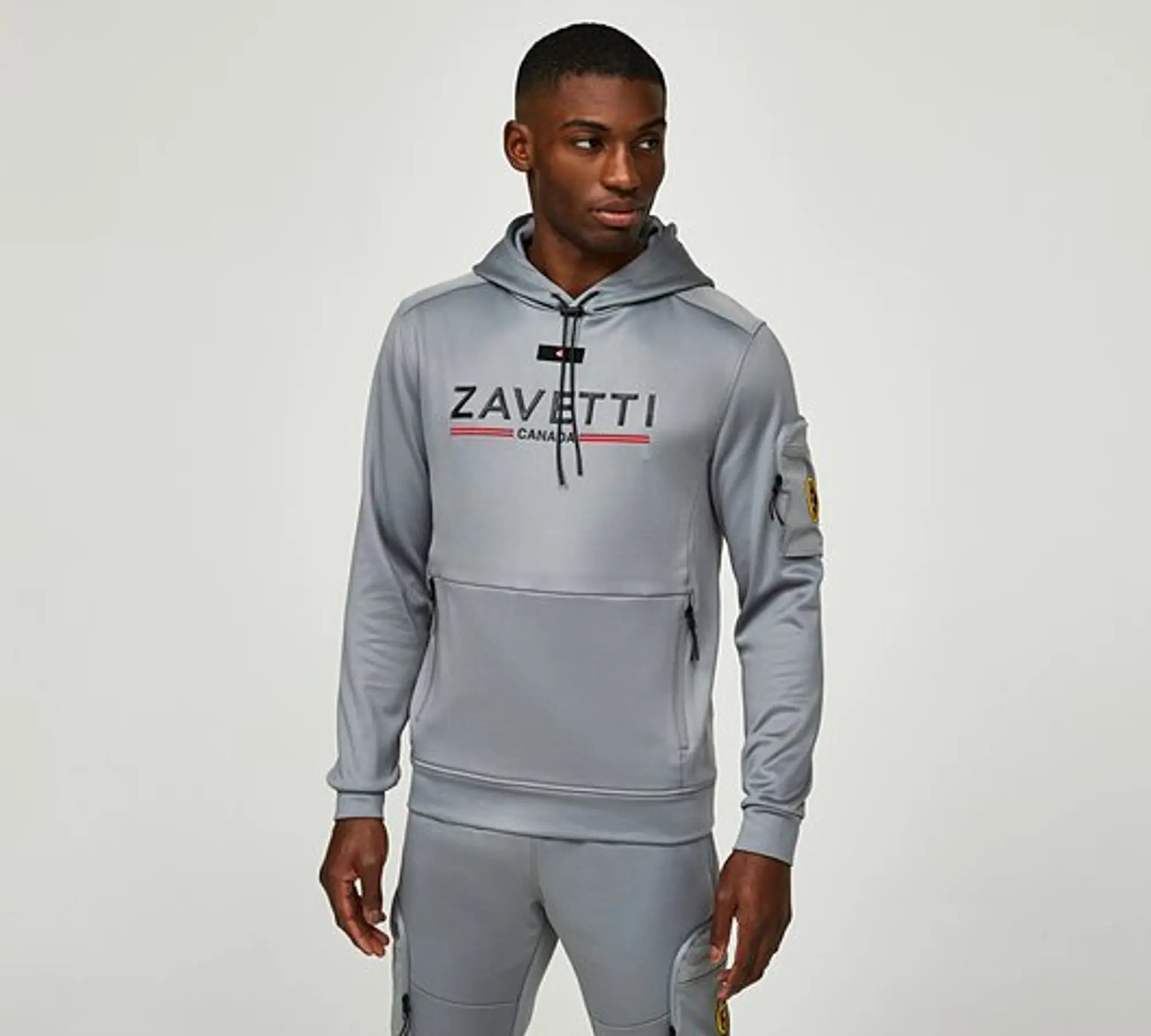 Zavetti Canada Daletto 2.0 Overhead Hoodie - Grey - Size L - Grey