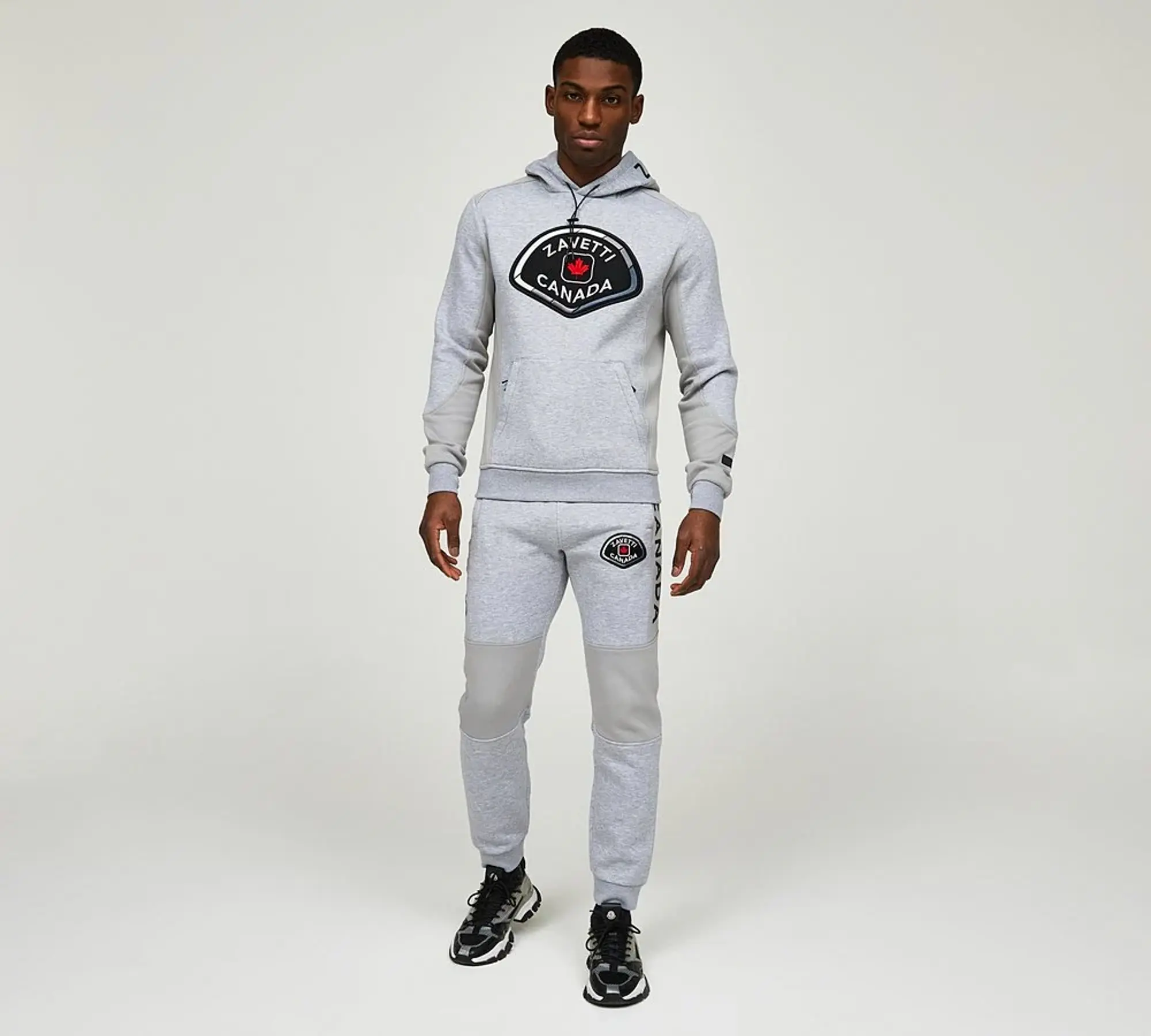 Zavetti Canada Botticini Two Tone 2.0 Jogger - Grey - Size XL - Grey