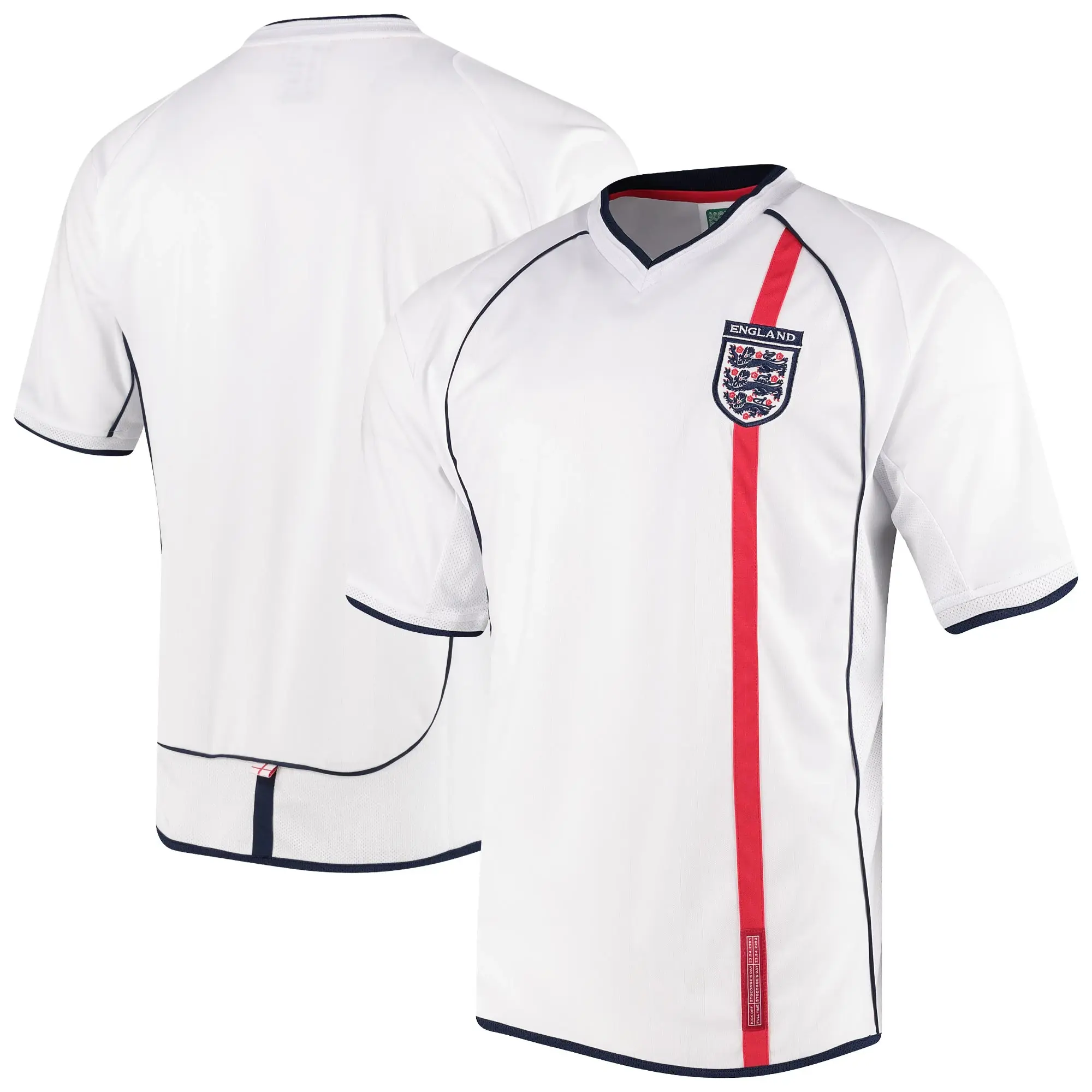 Score Draw England Mens SS Home Shirt 2002