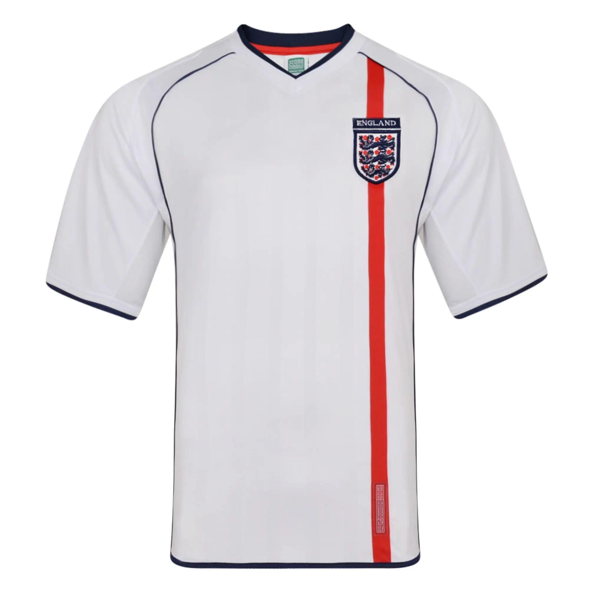 Score Draw England Mens SS Home Shirt 2002