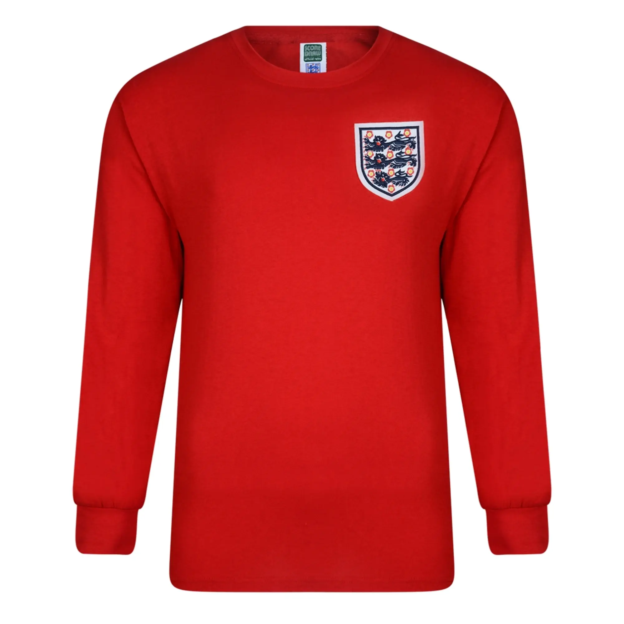Score Draw England 1966 World Cup Final Away Retro Shirt