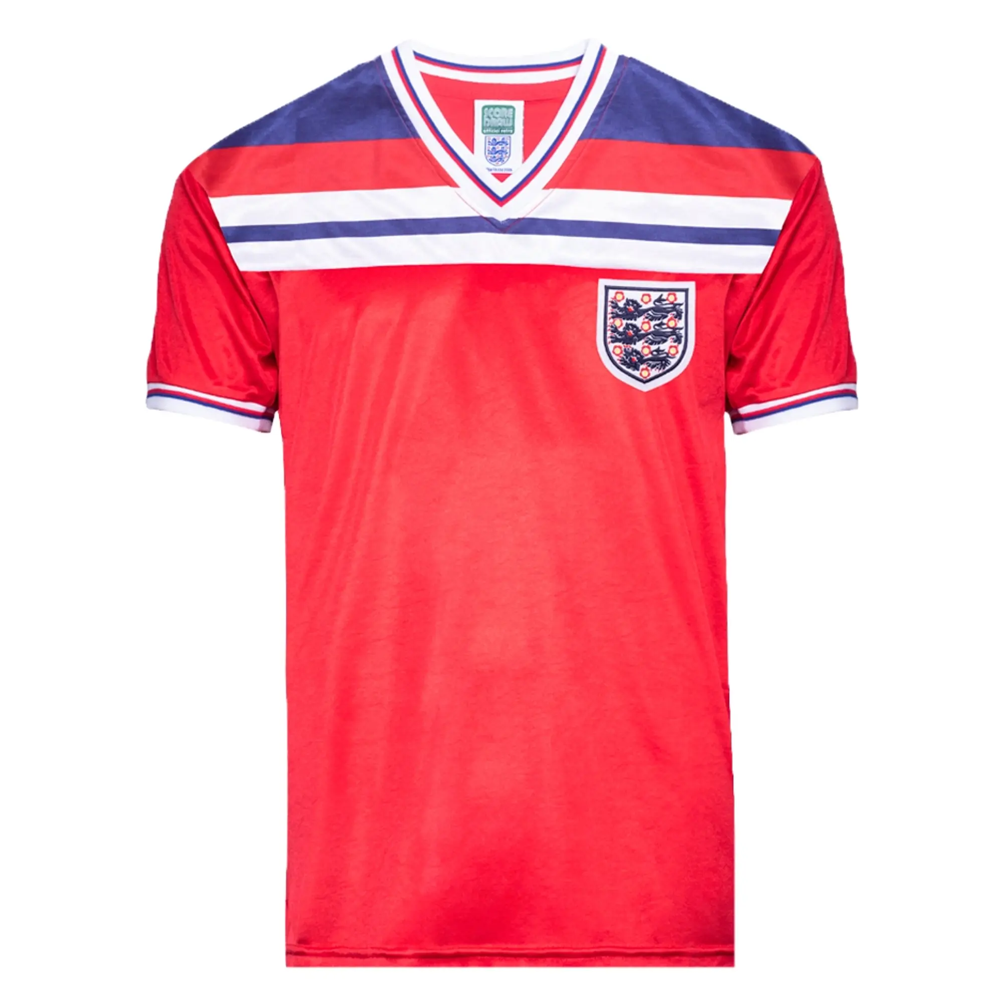 Score Draw England Mens SS Away Shirt 1982