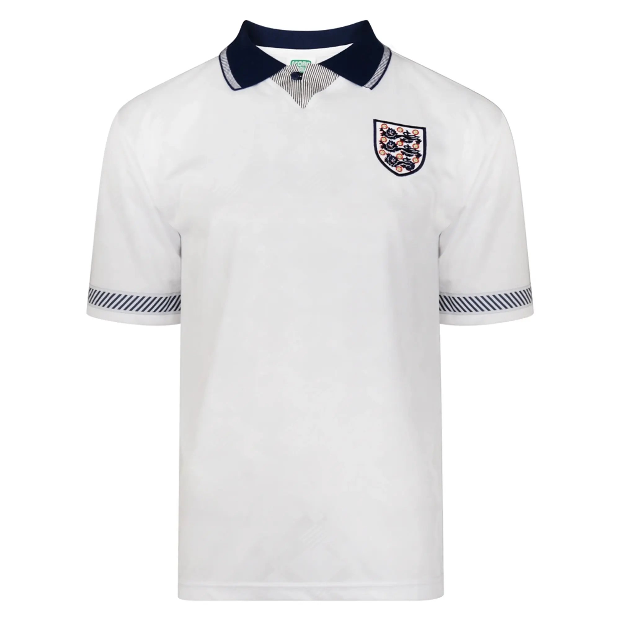 Score Draw England 1990 World Cup Boys Retro Football Shirt