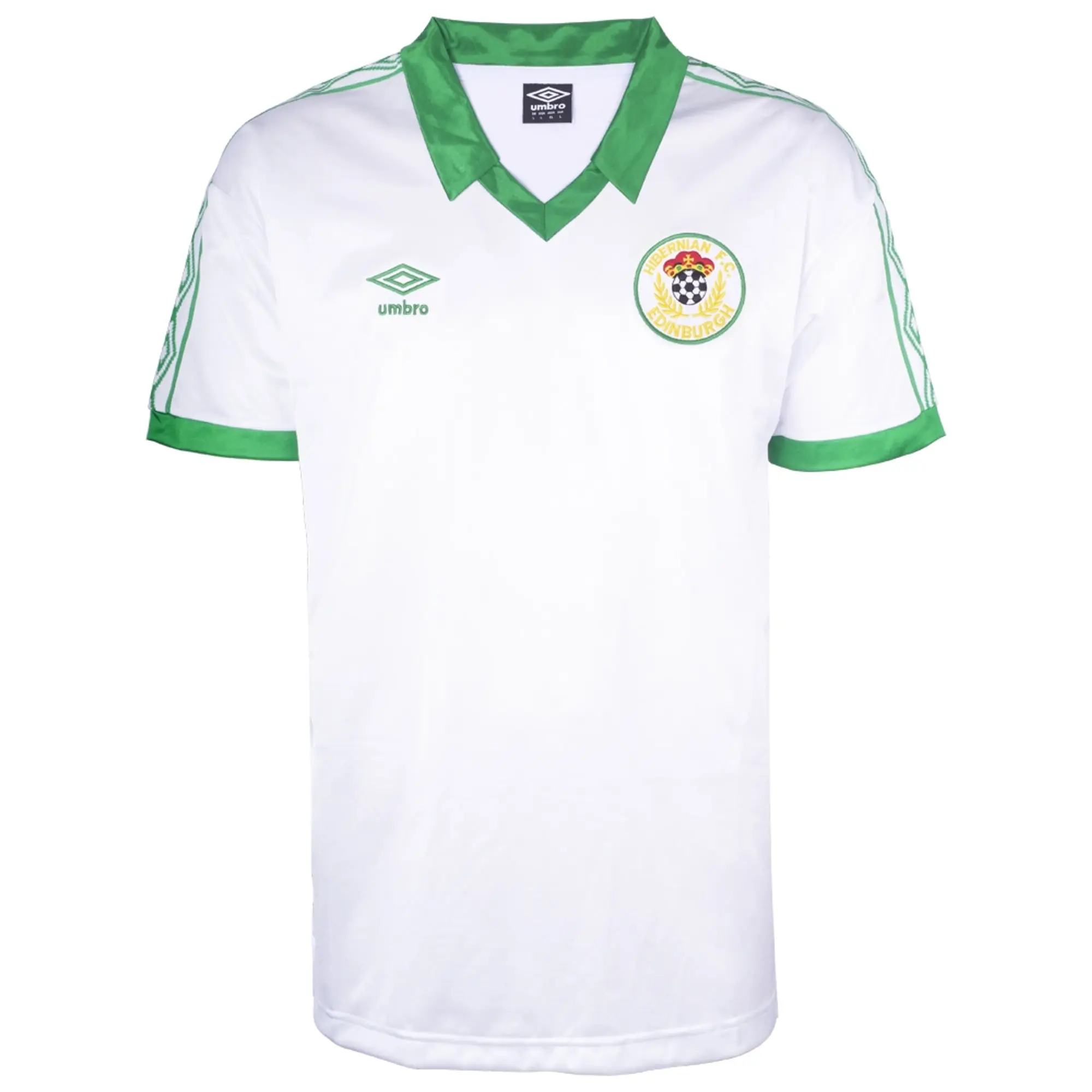 Score Draw Hibernian Mens SS Away Shirt 1980/81