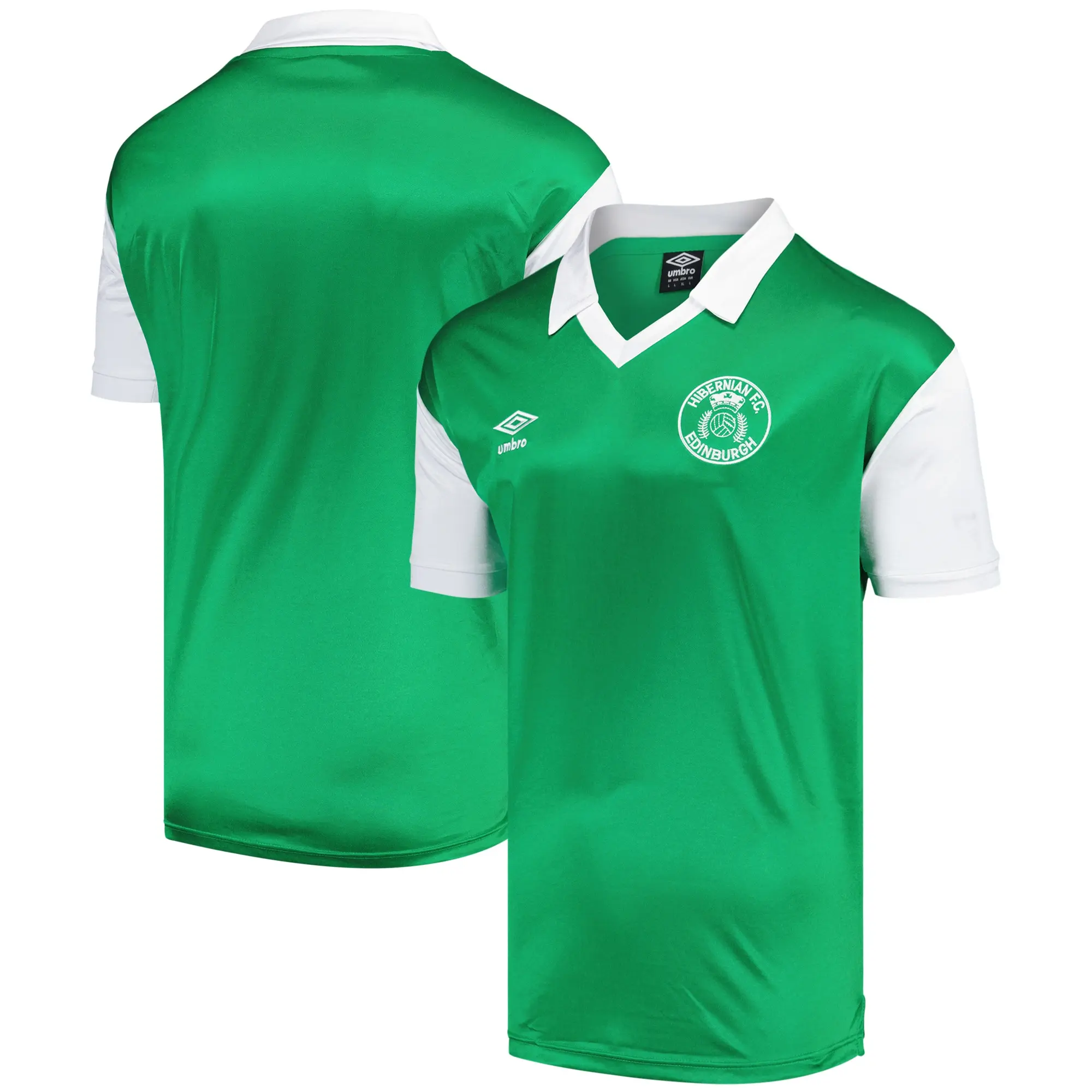 Umbro Hibernian Mens SS Home Shirt 1980/81