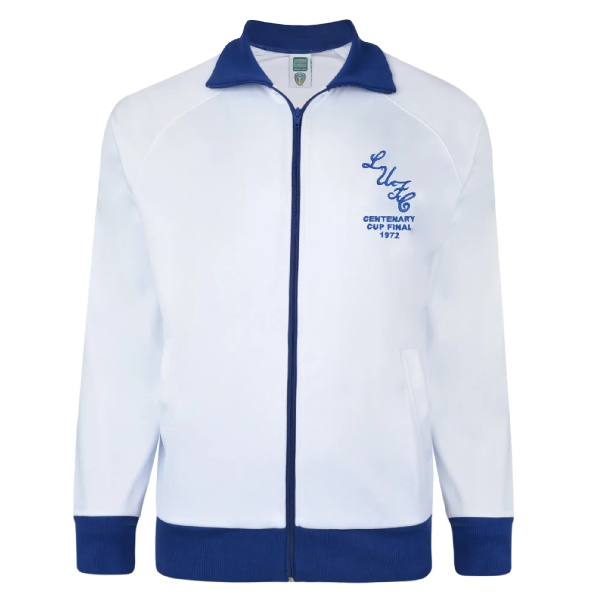 Score Draw Leeds United 1972 FA Cup Final Track Retro Jacket