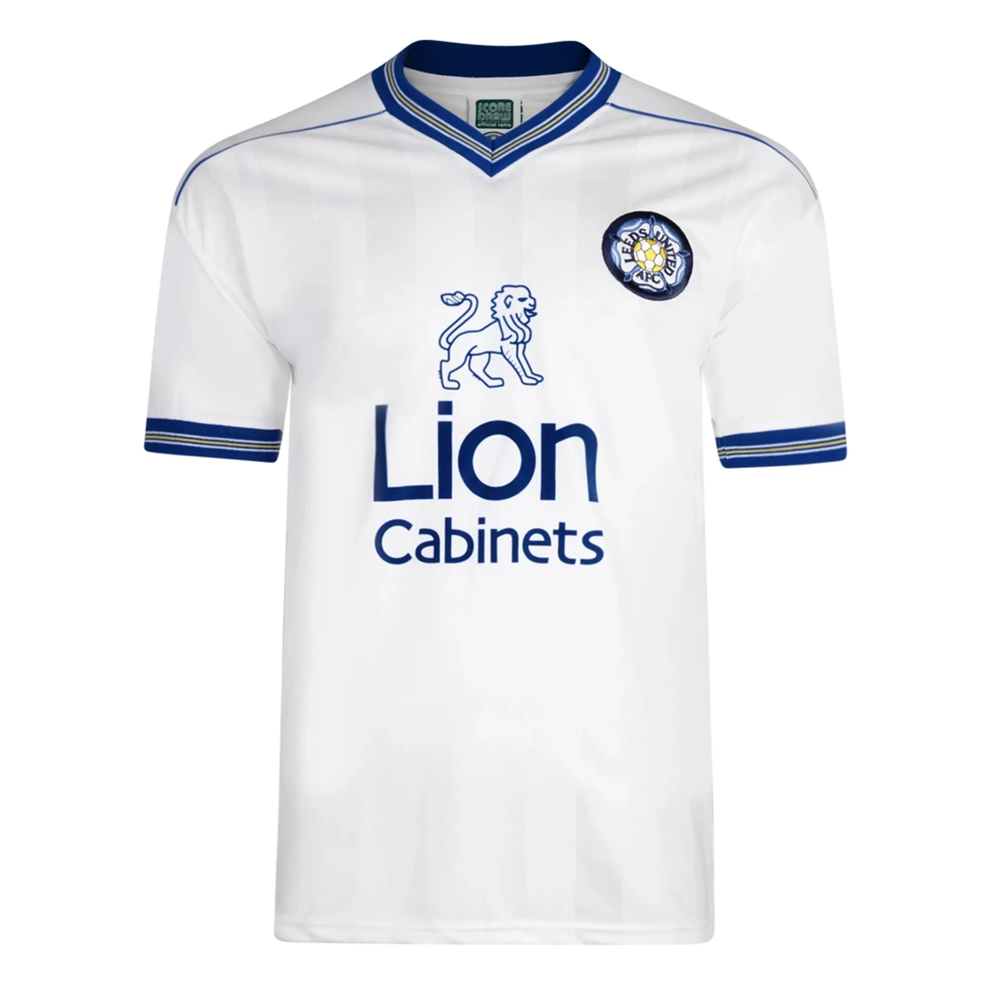 Leeds United  シャツ Score Draw Leeds United Mens SS Home Shirt 1984/85 | LEEDS84HPYSS
