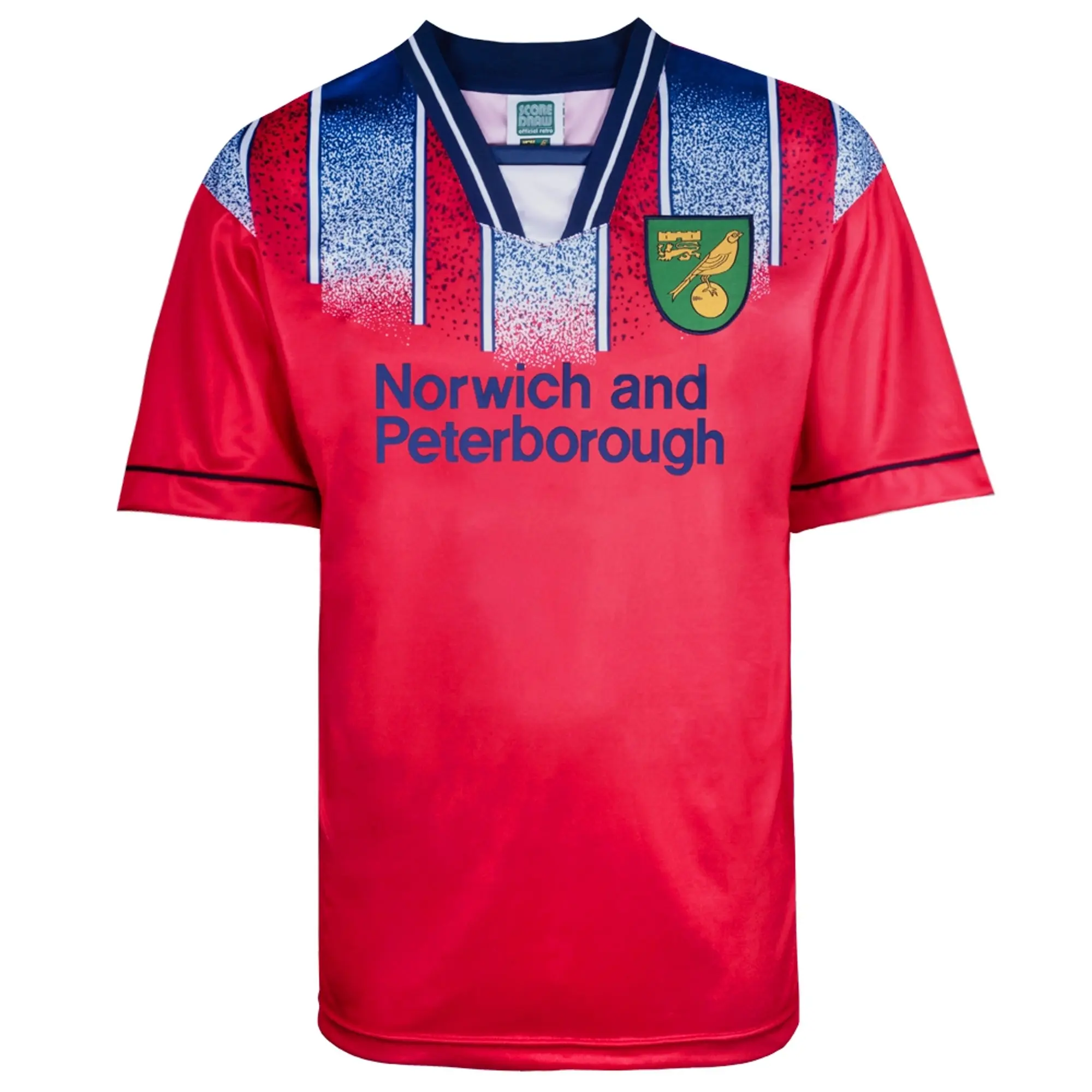 Score Draw Norwich City 1996 Away Retro Football Shirt