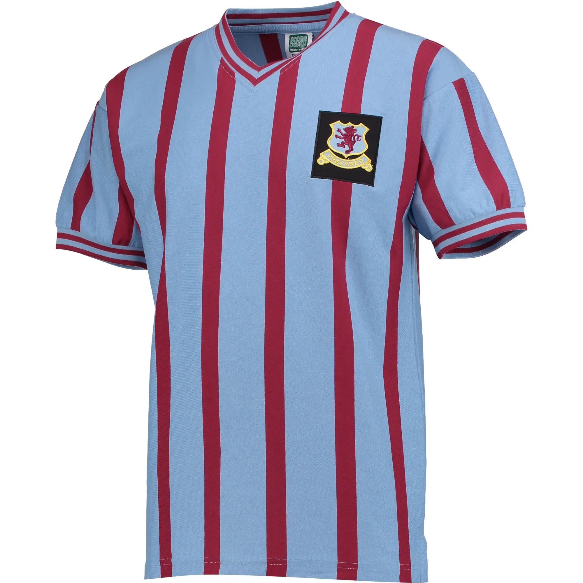 Scoredraw Retro Aston Villa 1957 FA Cup Final Shirt