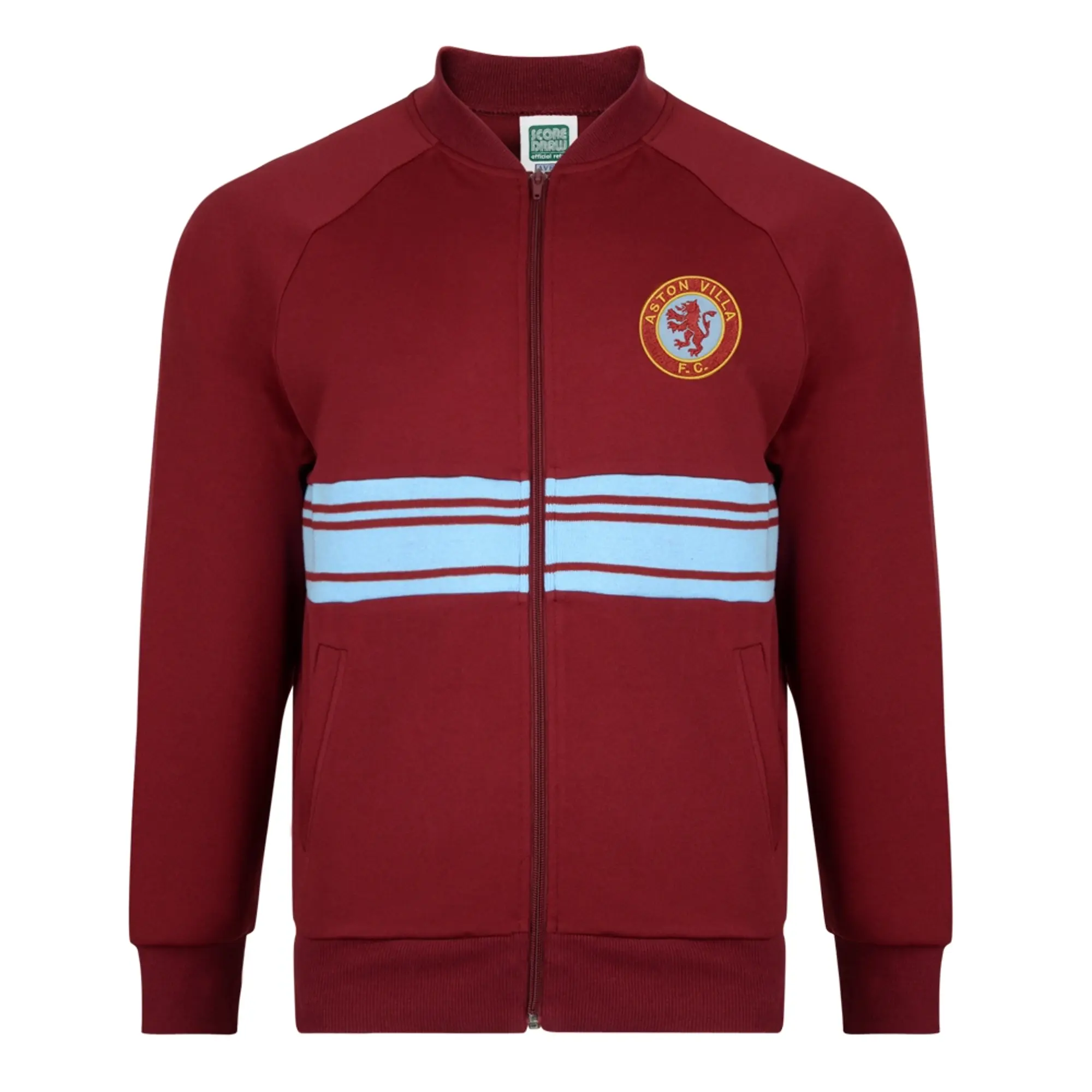 Score Draw Aston Villa 1982 Super Cup Final Track Jacket