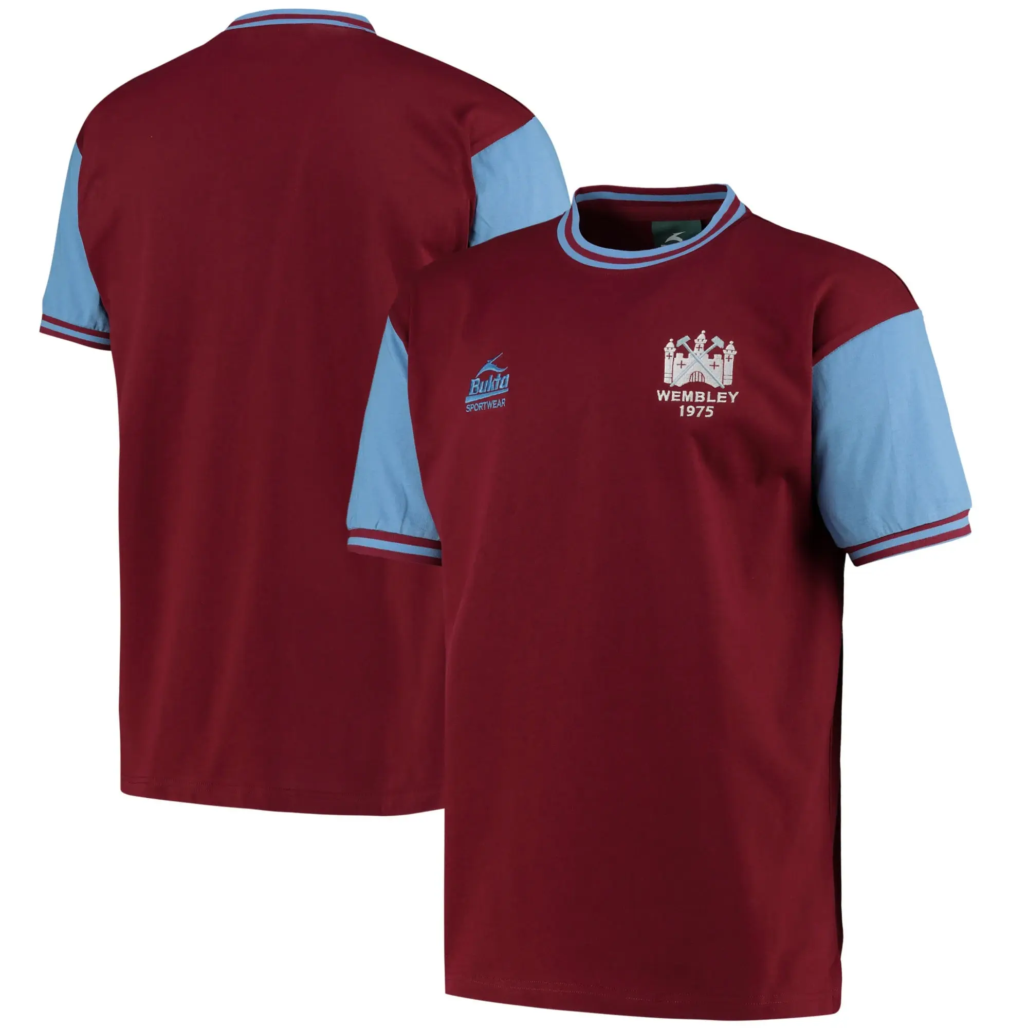 Score Draw West Ham United Mens SS FA Cup Final Shirt 1975/76