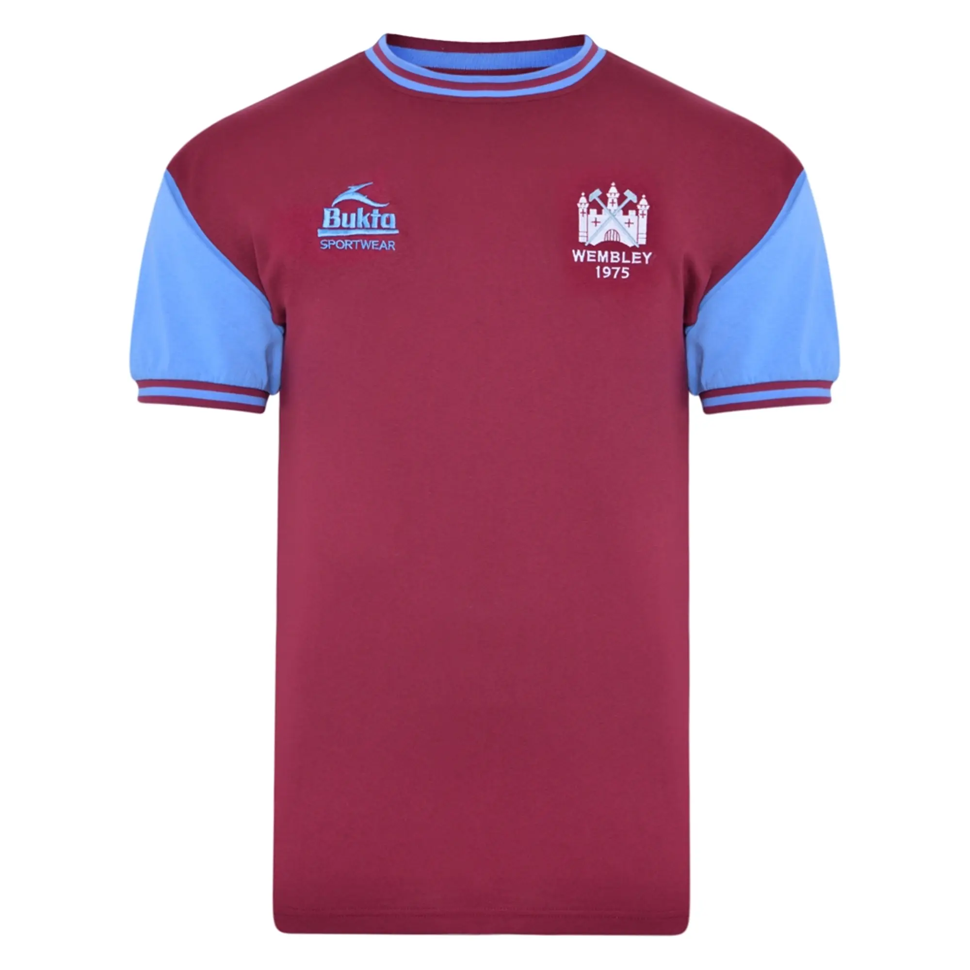 Score Draw West Ham United Mens SS FA Cup Final Shirt 1975/76