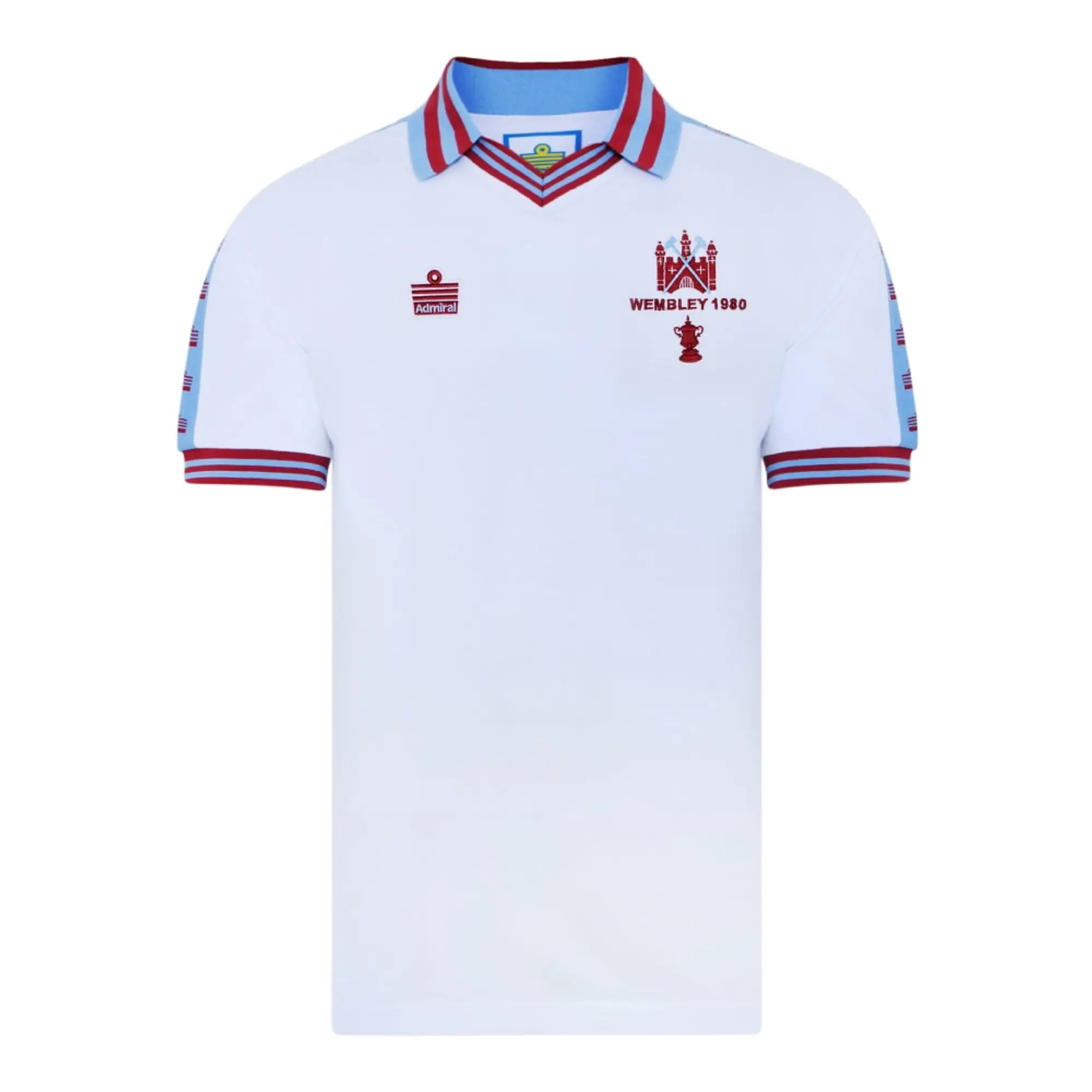 Score Draw West Ham United 1980 FA Cup Final Admiral Shirt