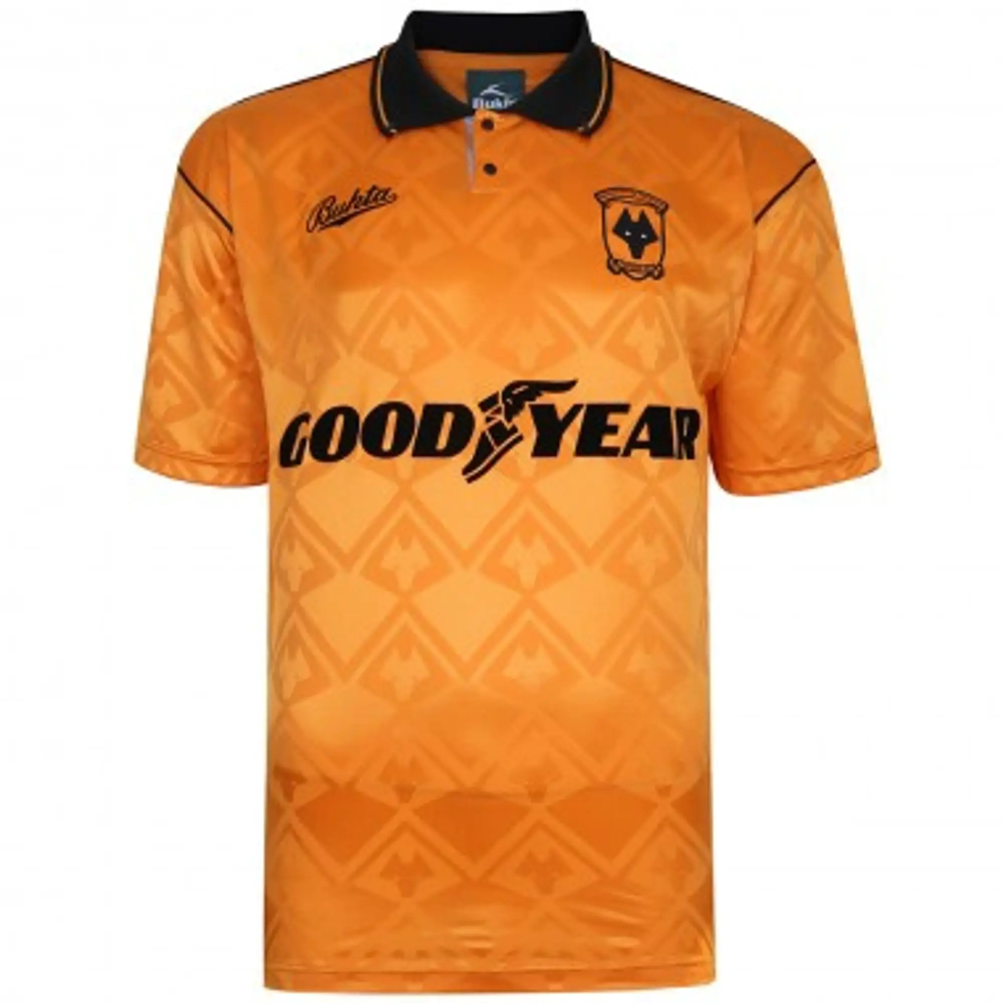 Score Draw Wolverhampton Wanderers 1992 Bukta shirt