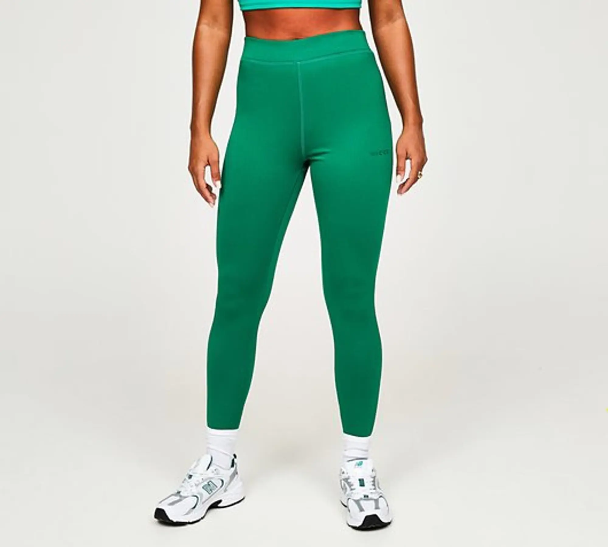 Nicce Womens Arla Rib Legging - Green - Size XS - Green