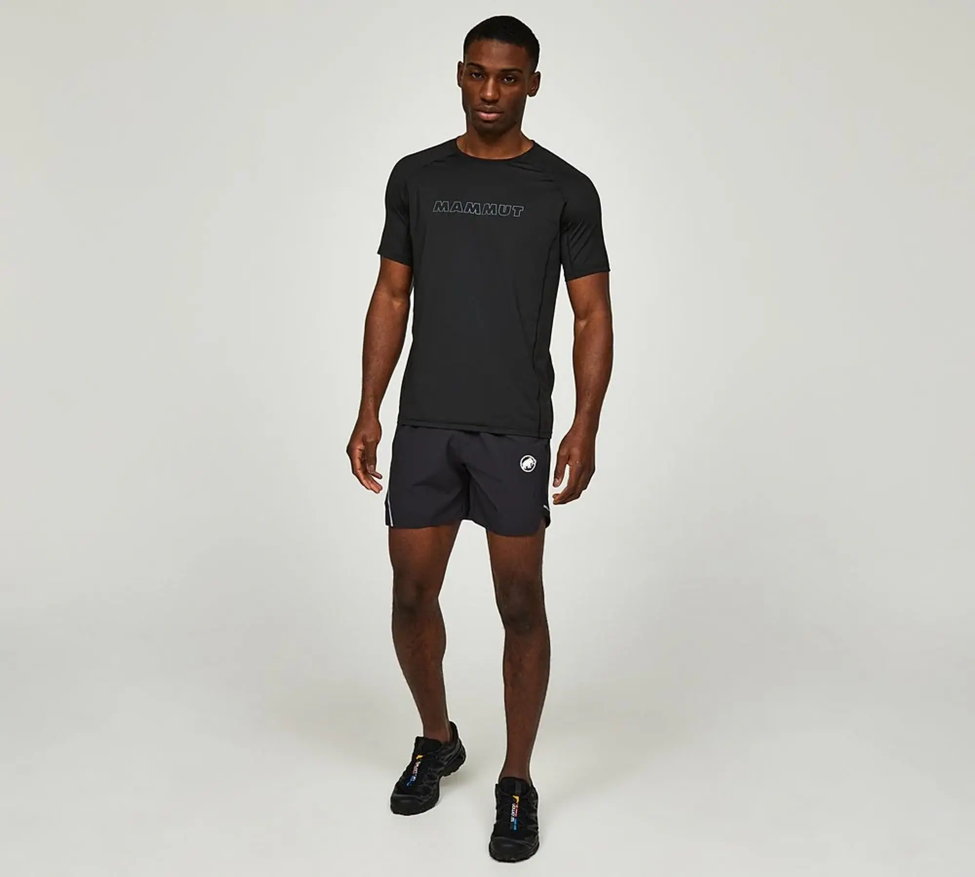 Mammut Selun FL Logo T-Shirt  - Black - Size 2XL - Black
