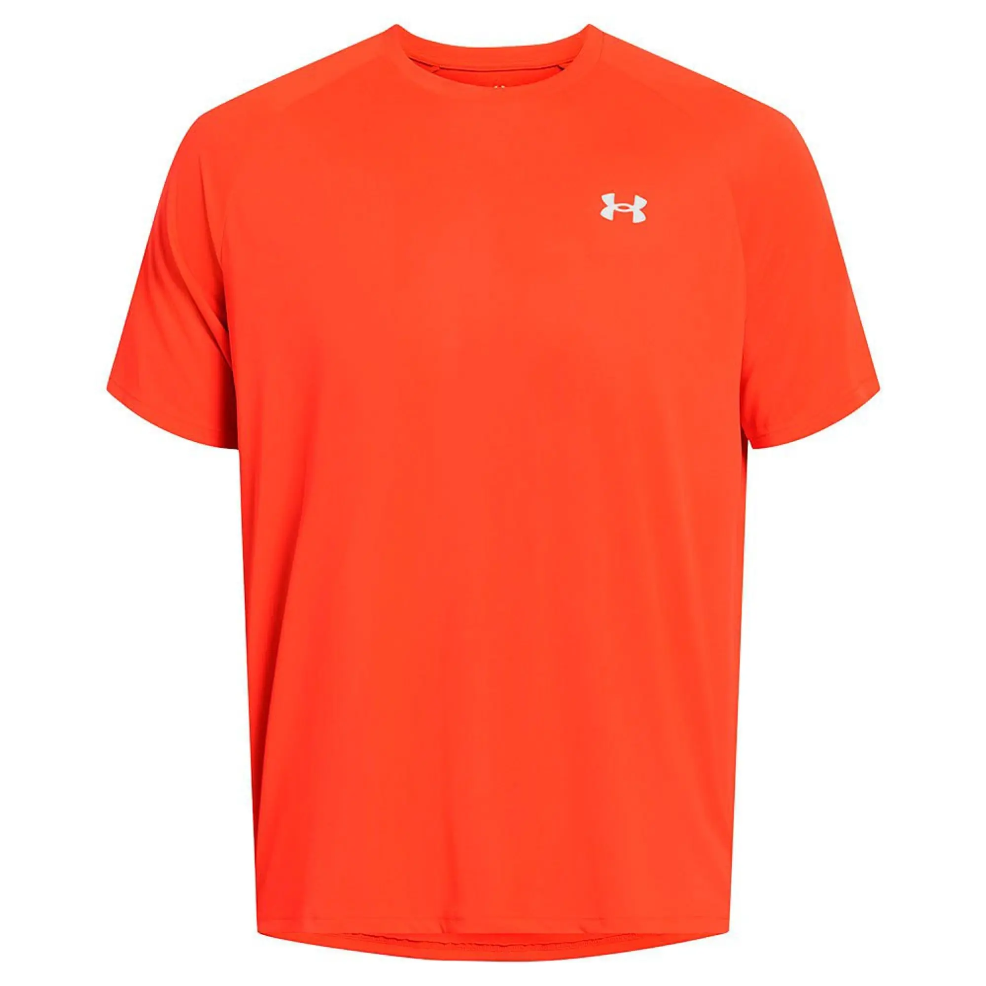 Under Armour UA Tech Reflective Short Sleeved T-Shirt - Orange - Size S - Orange