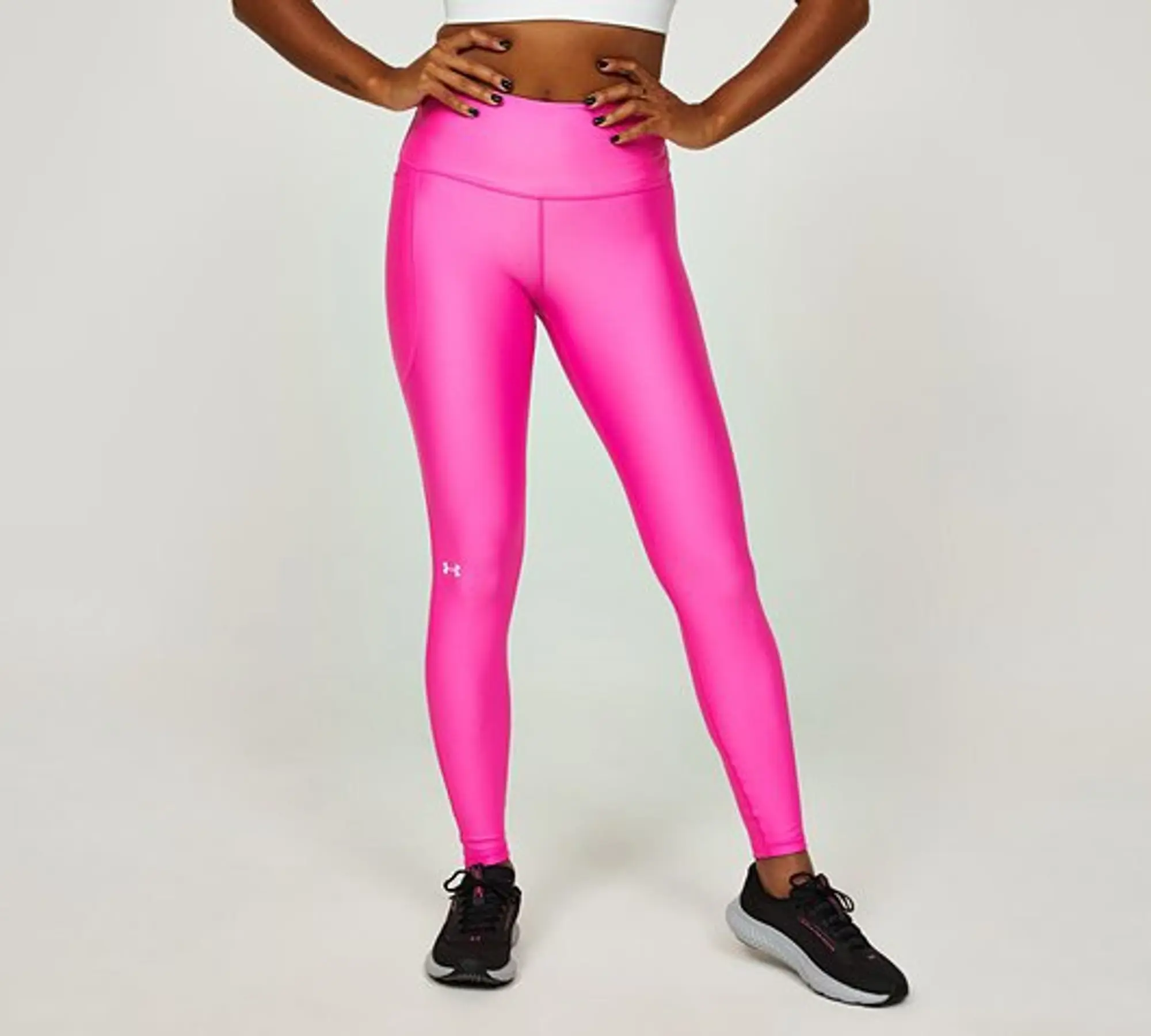 Under Armour Womens Armour Evolved Graphic Legging - Pink - Size L - Pink