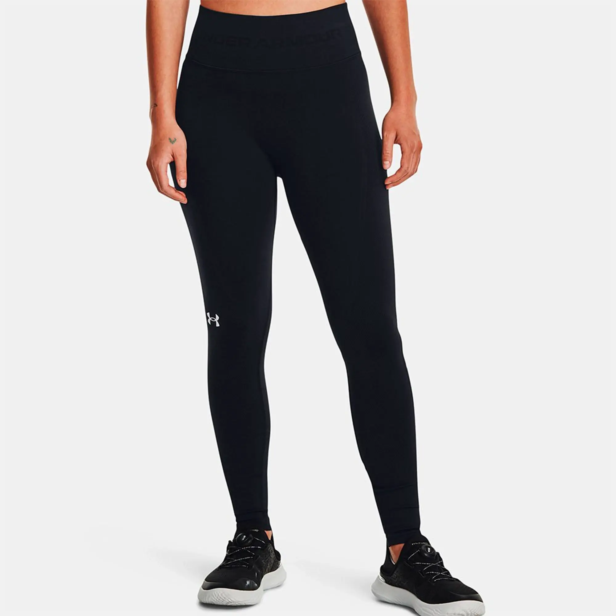 Under Armour Womens Seamless Legging - Black - Size S - Black