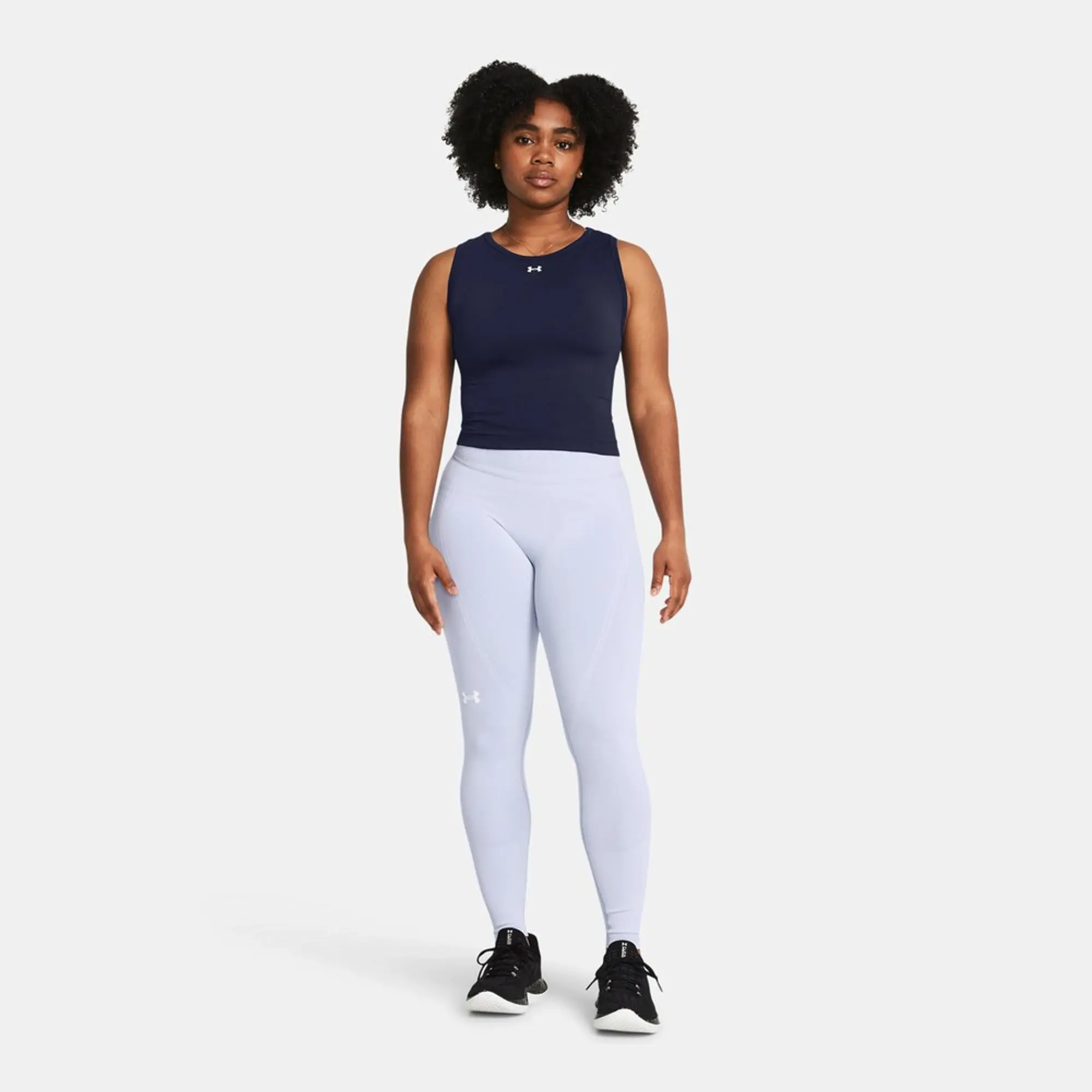 Under Armour Womens Seamless Legging - Pink - Size XL - Pink