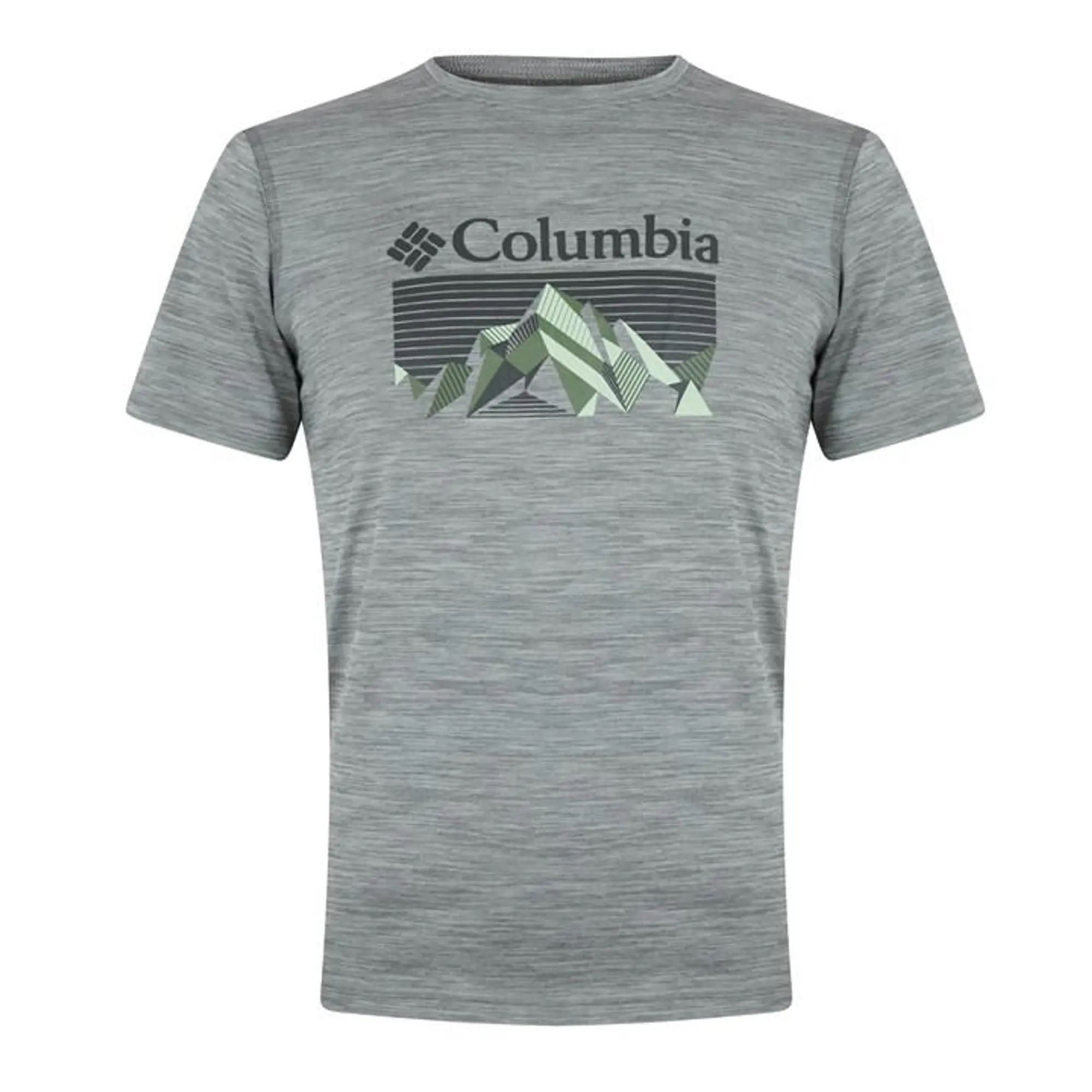 Columbia Zero Rules Technical Short Sleeve T-Shirt - Grey - Size S - Grey