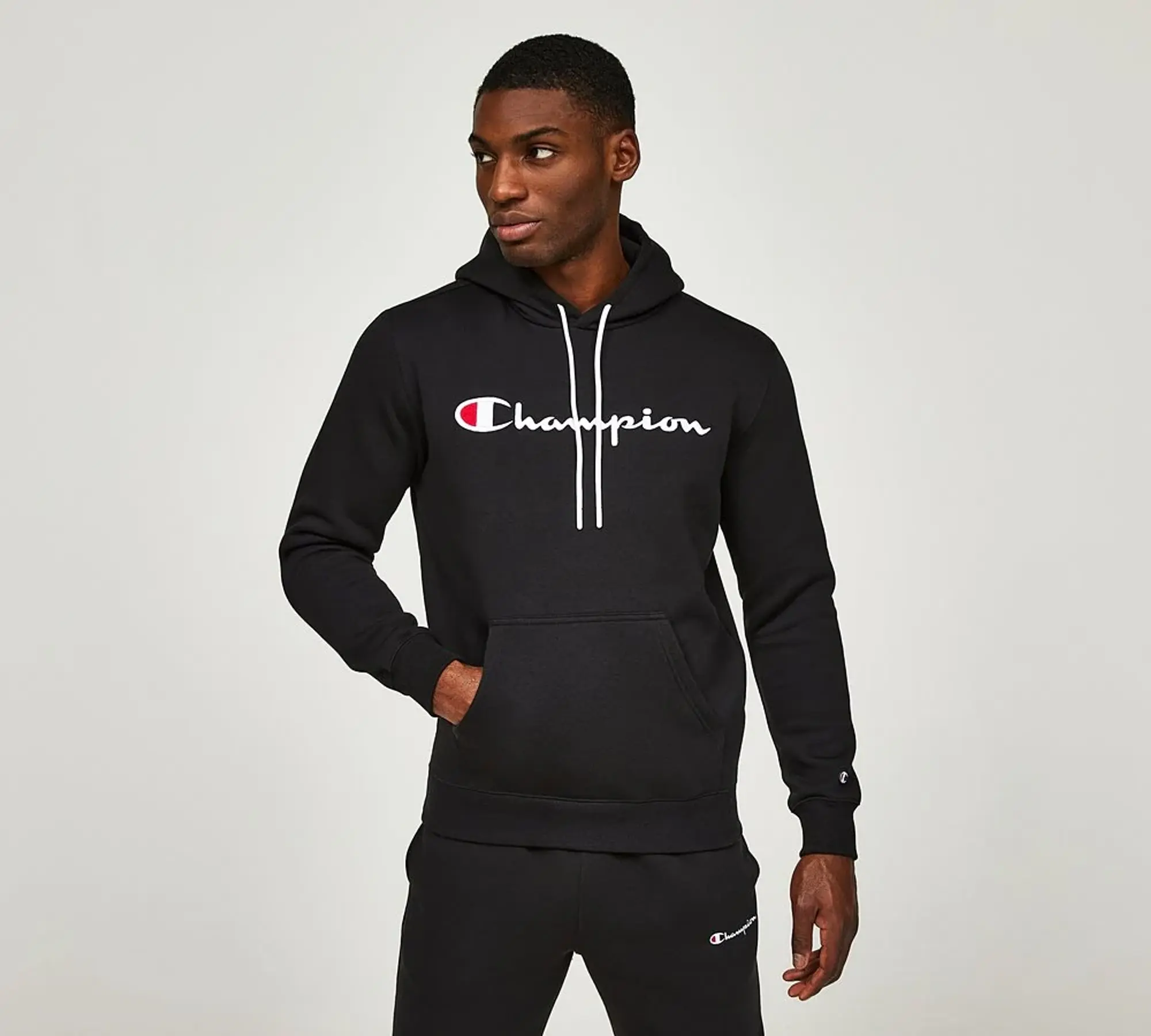 Champion embroidered hoodie best sale