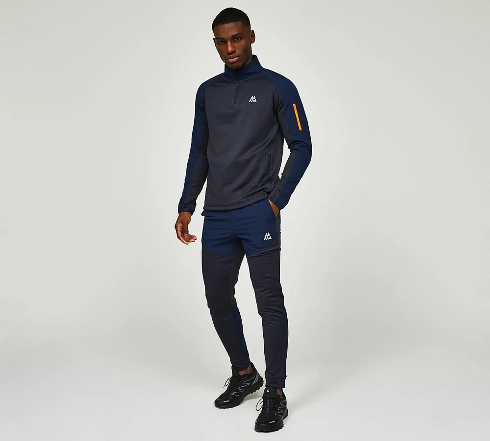 Montirex Summit Jogger - Navy Marl / Midnight Blue