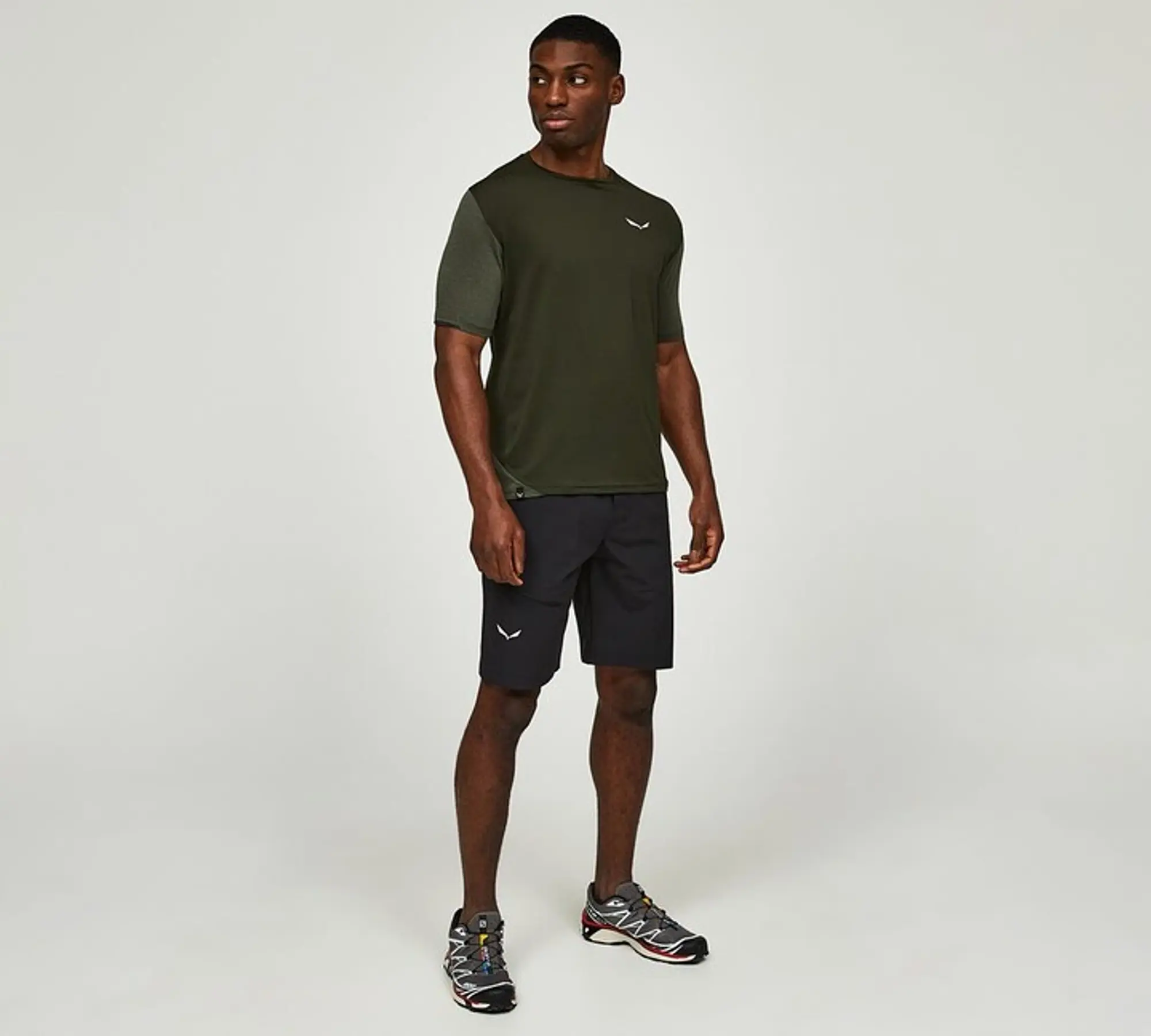 Salewa Pedroc Dry Mesh T-Shirt - Green - Size XL - Green