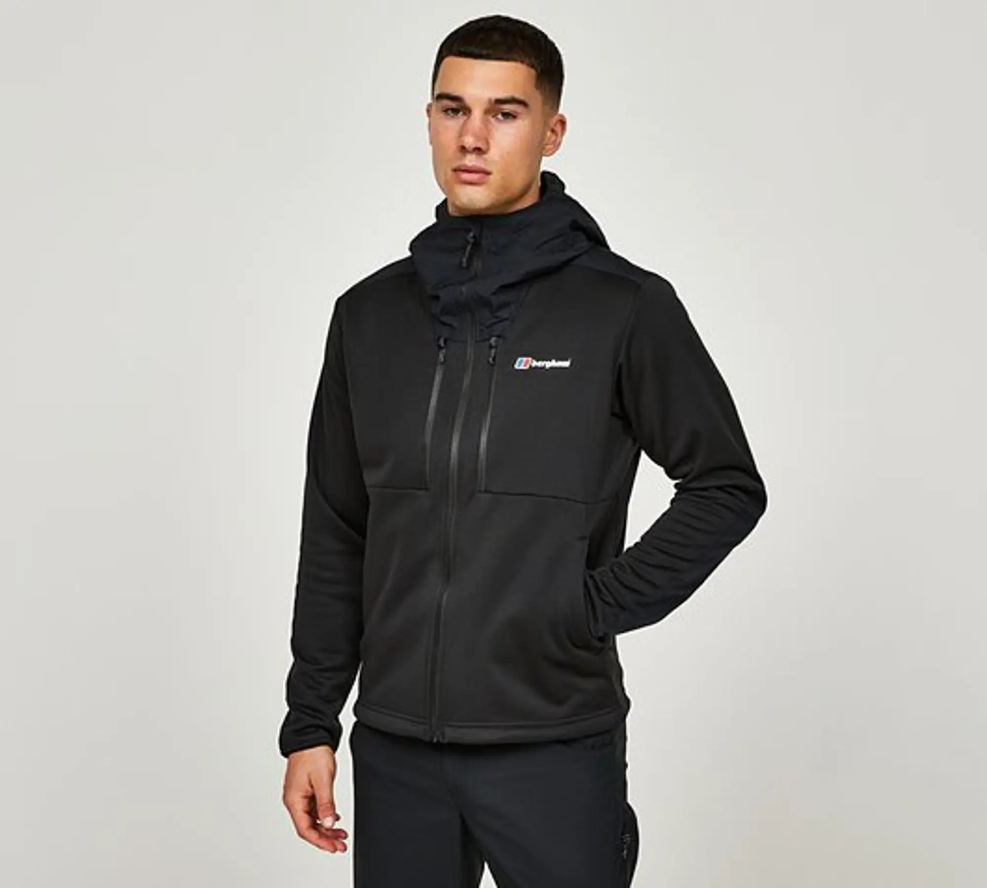 Berghaus Reacon Hooded Jacket - Black - Size XL - Black