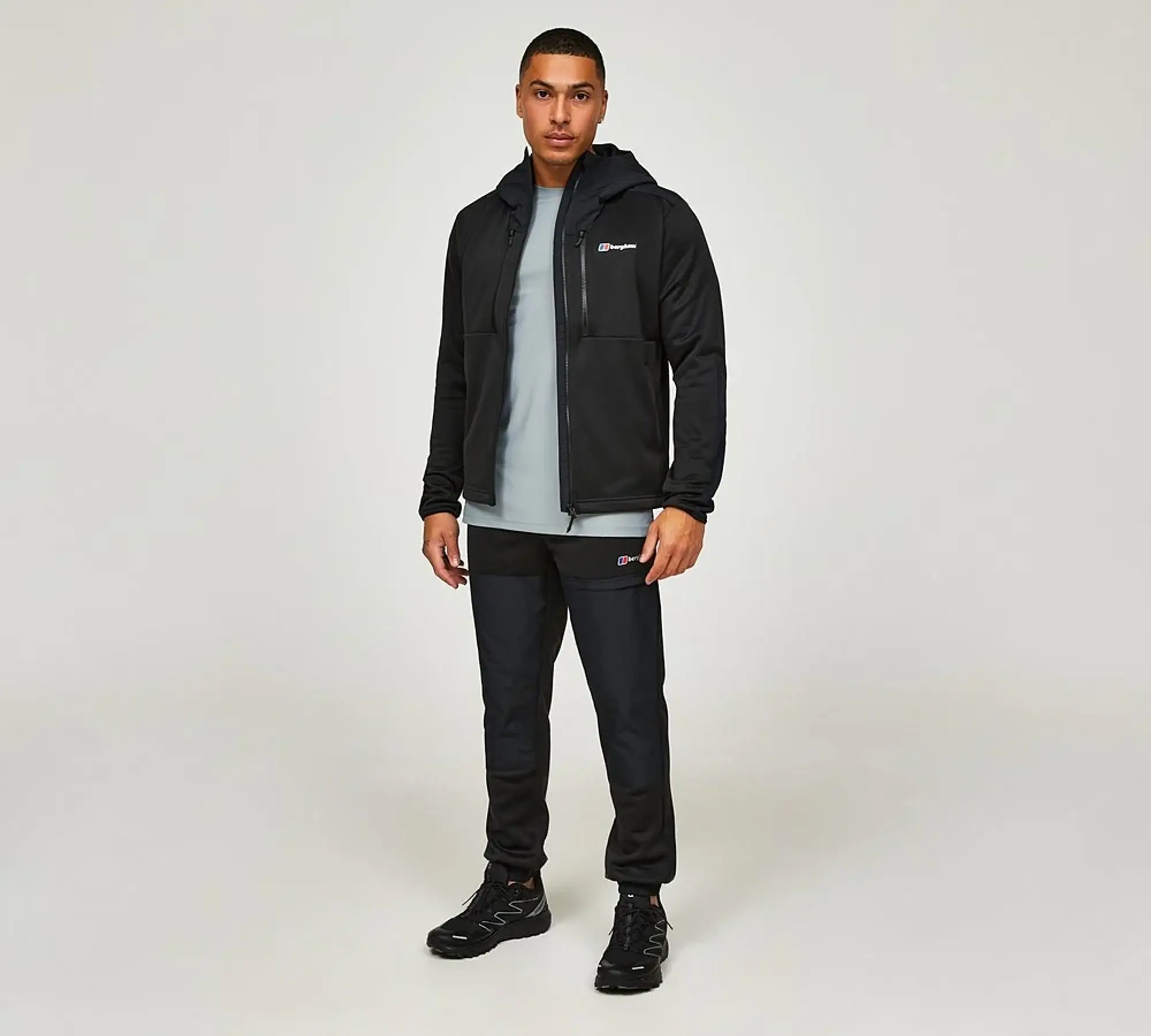 Berghaus Reacon Hooded Jacket - Black - Size XL - Black