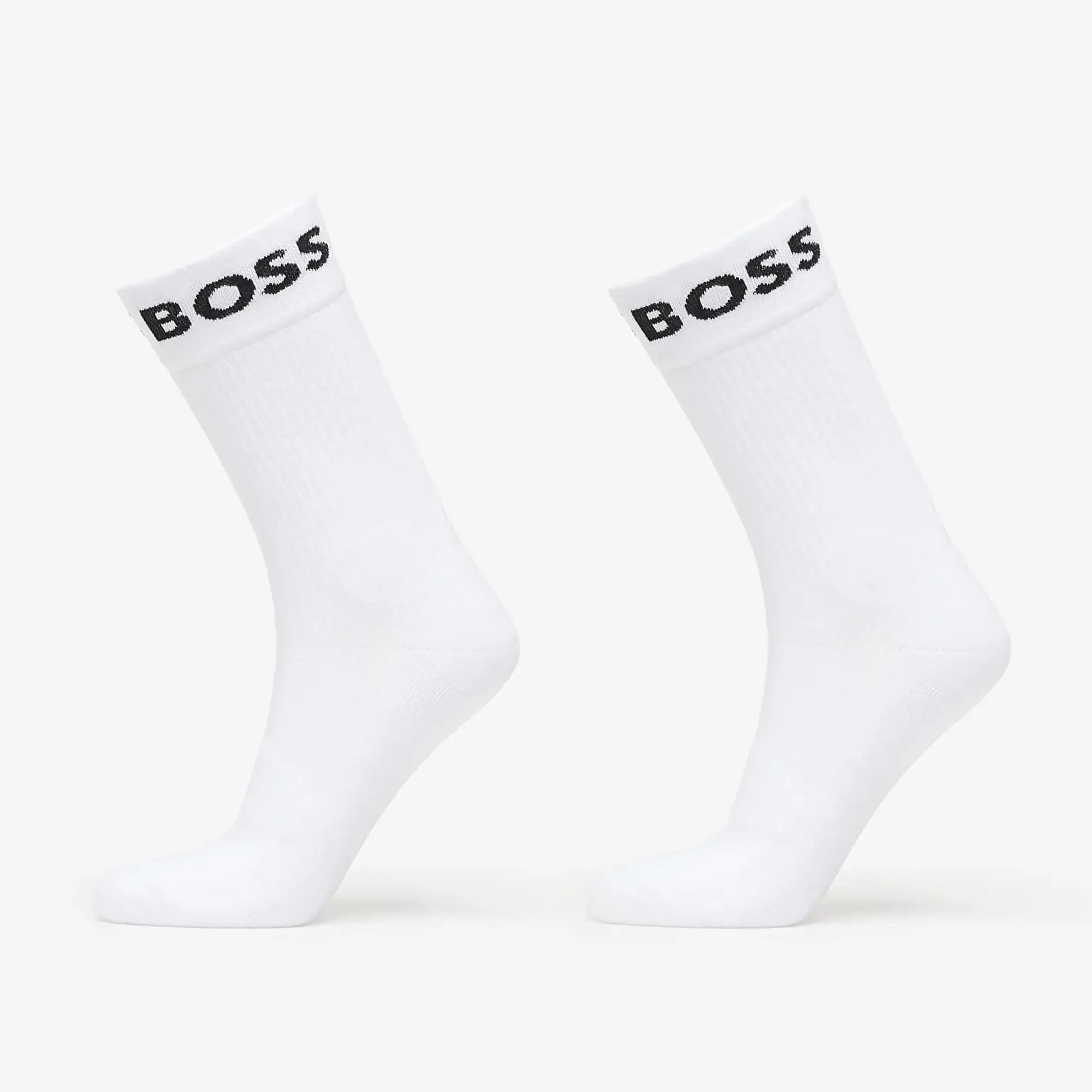 Boss 2 Pack Sport Crew Sock - white