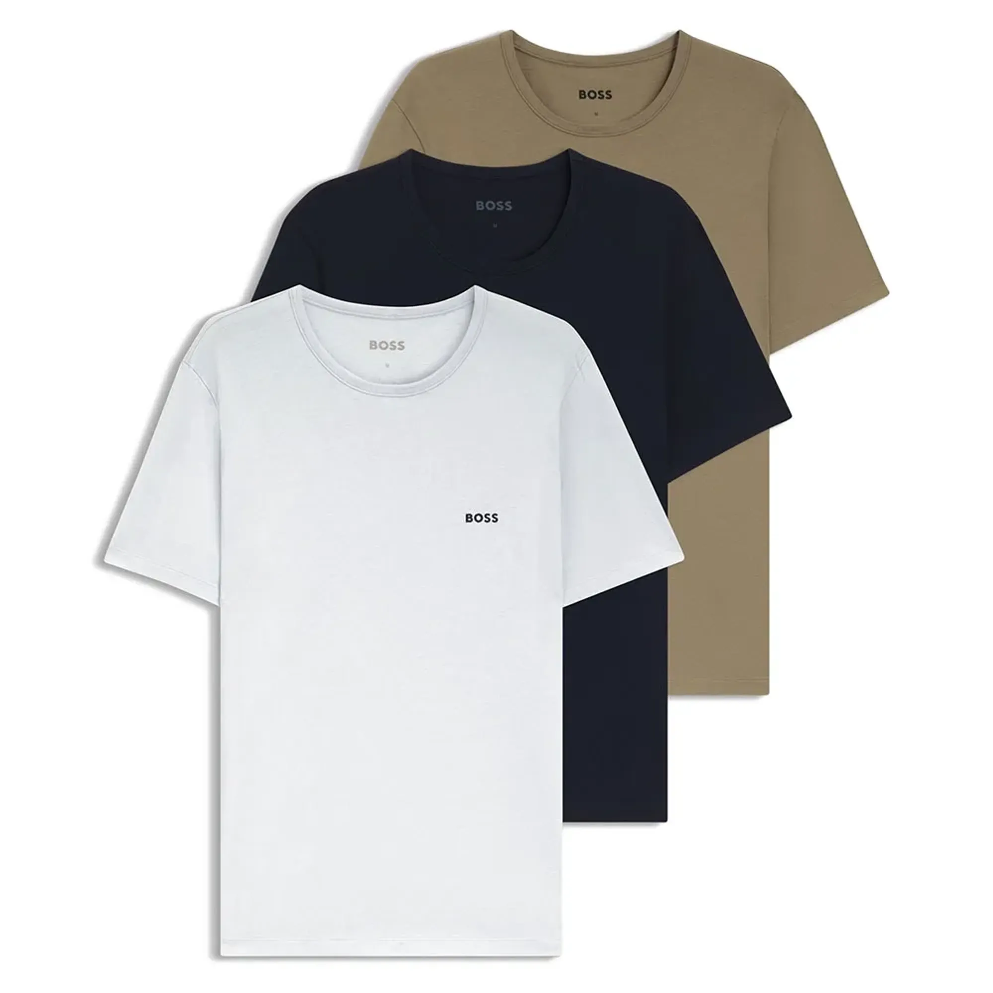 BOSS 3 Pack T-Shirt - Multi - Size L - Multi